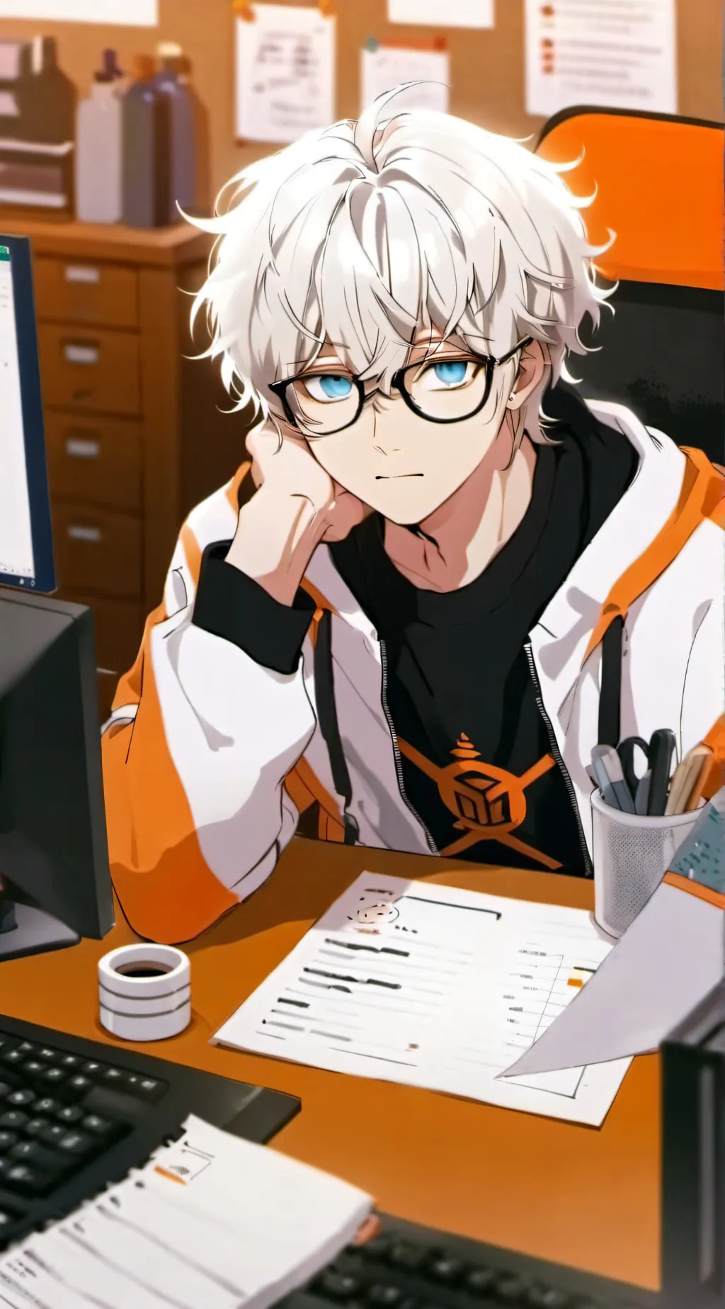 ai character: Liam background