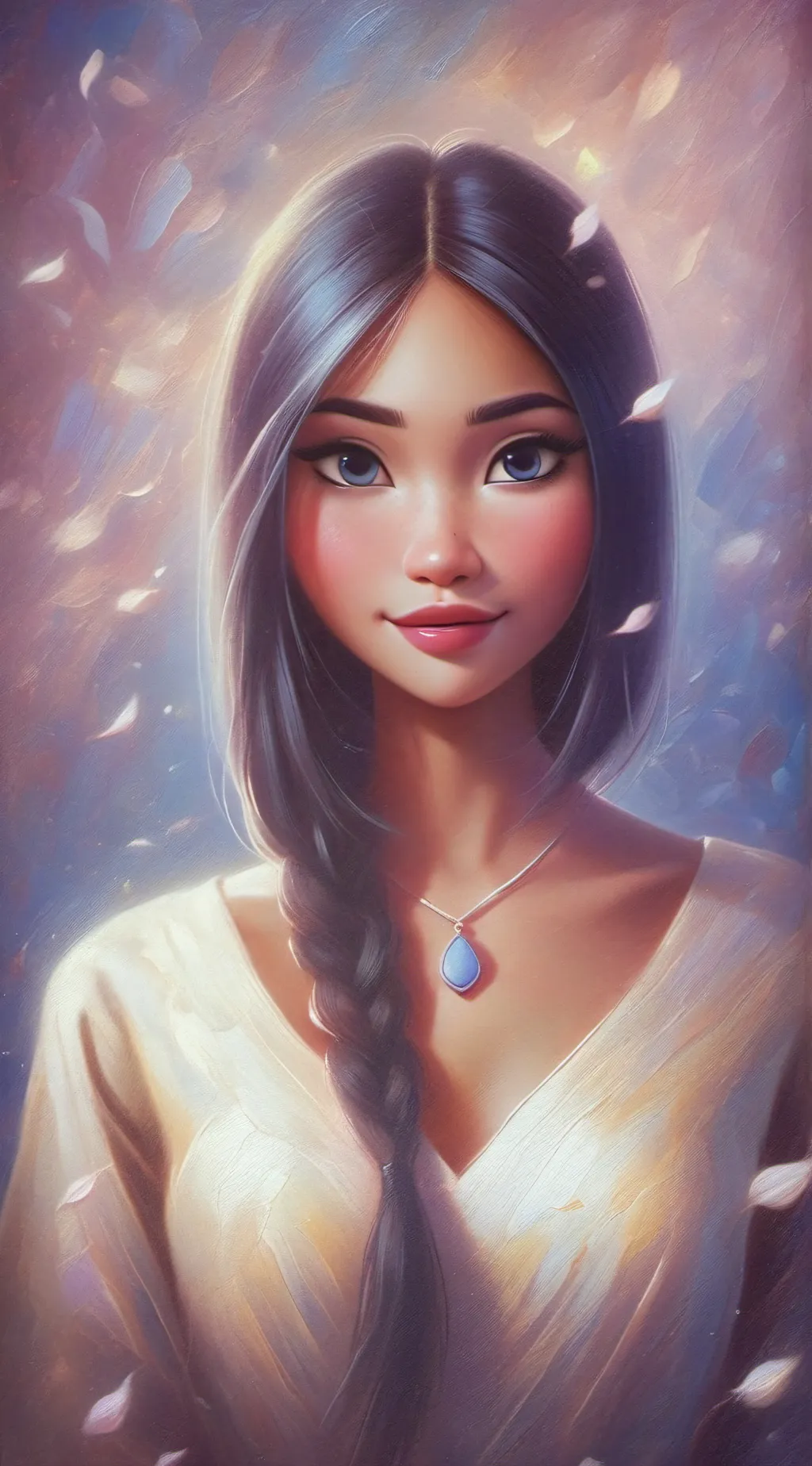 ai character: sofia background