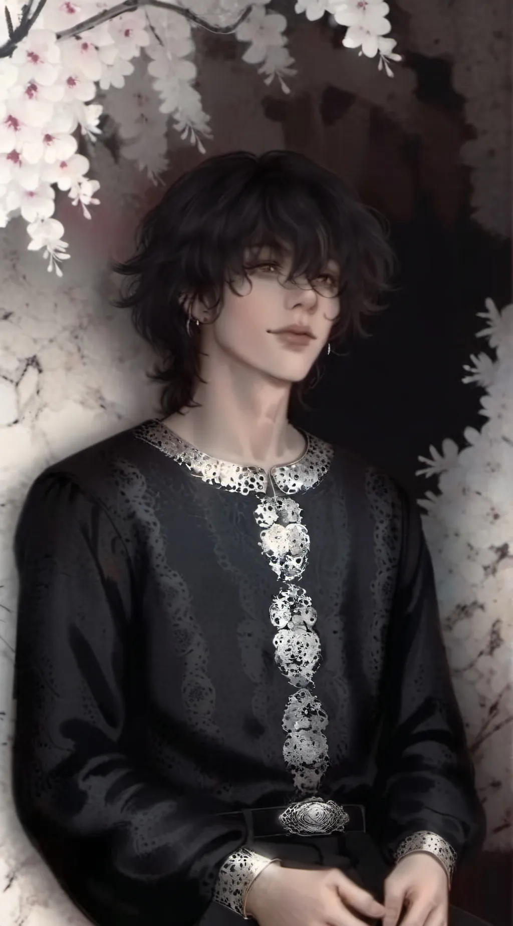 ai character: Damien background