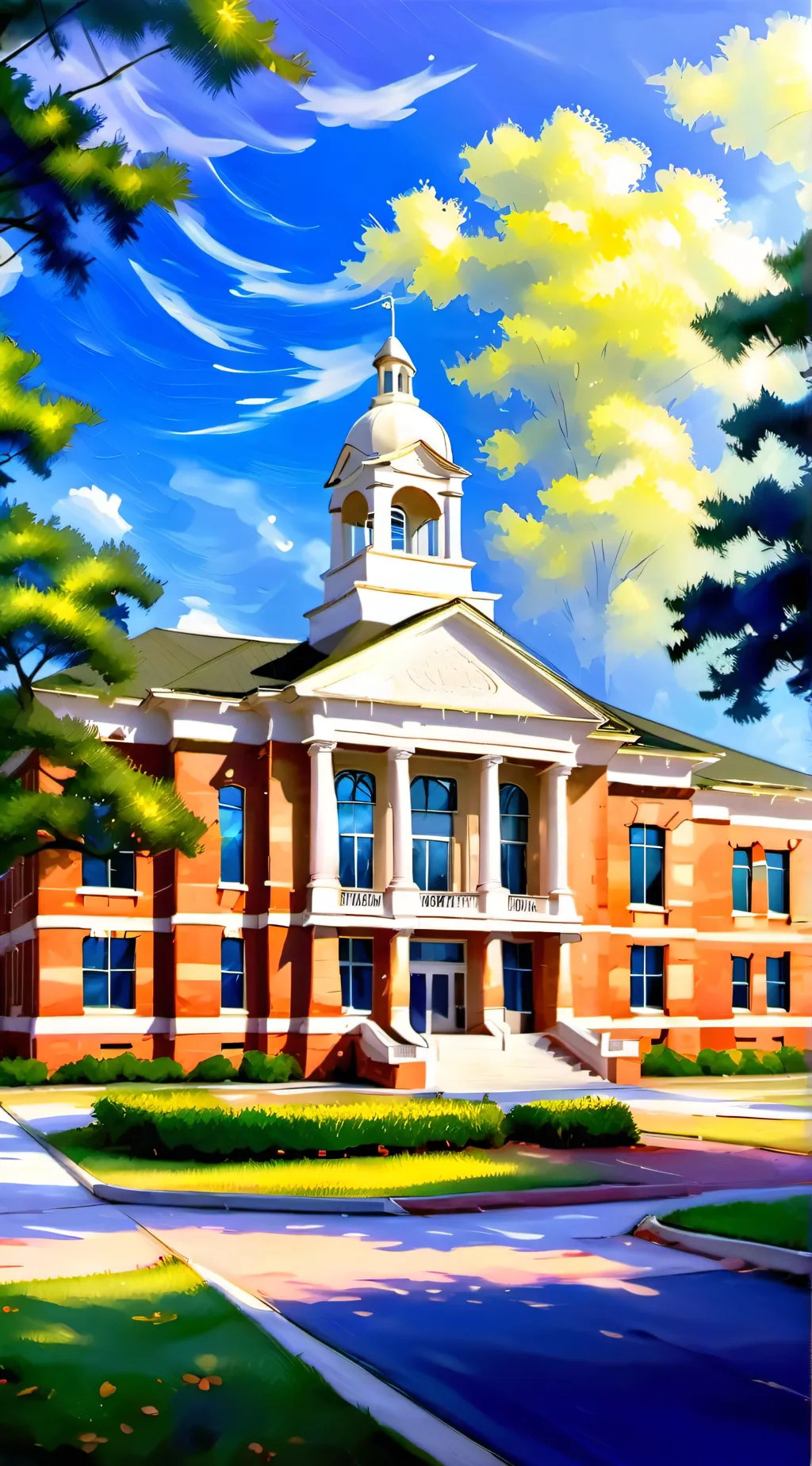 ai character: Middle School background