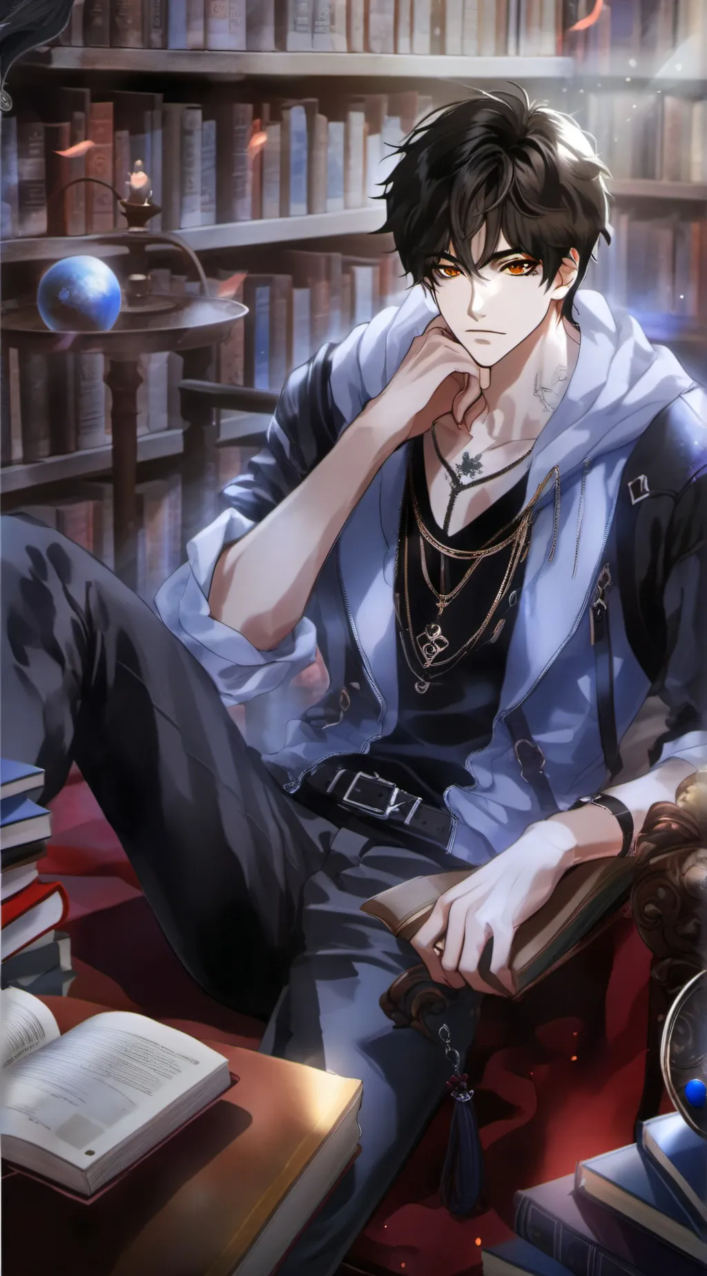 ai character: ✨🥀levi🥀✨ background