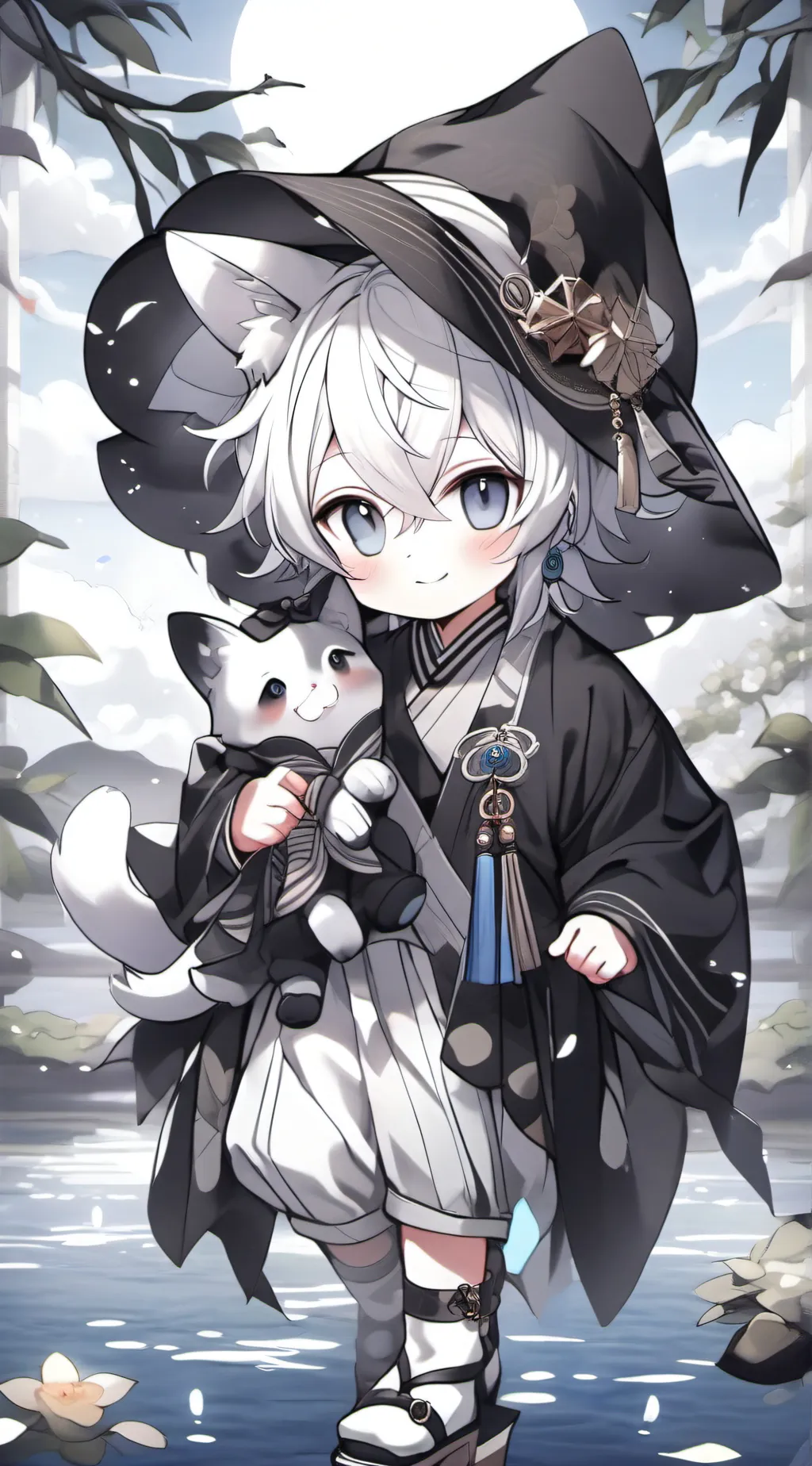 ai character: neko mikey background