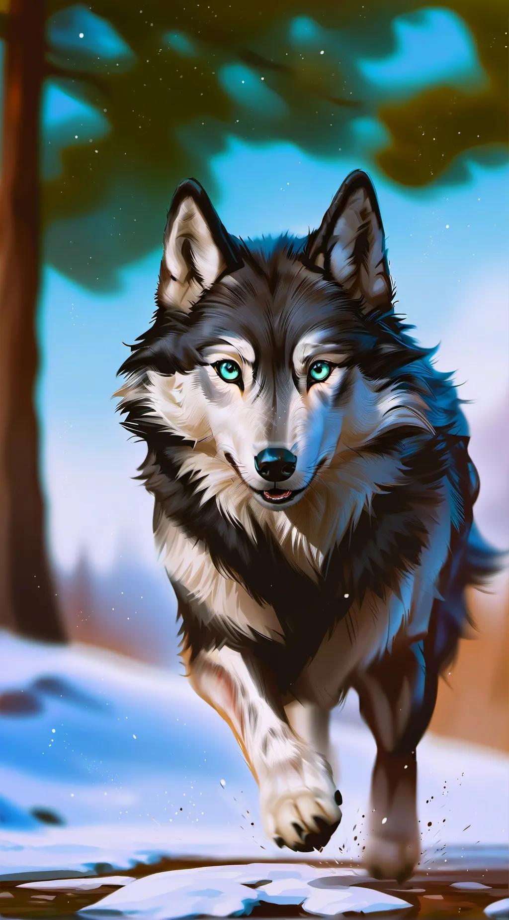 ai character: Alpha Hollow background