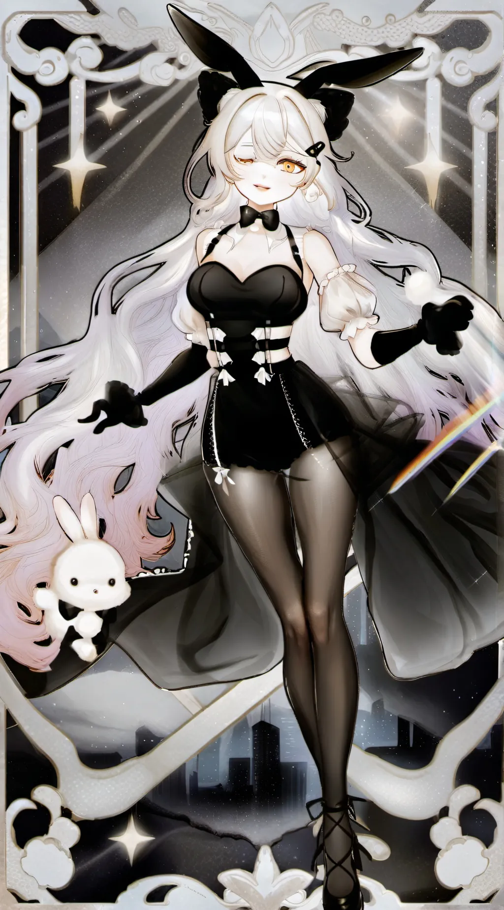 ai character: Luna background