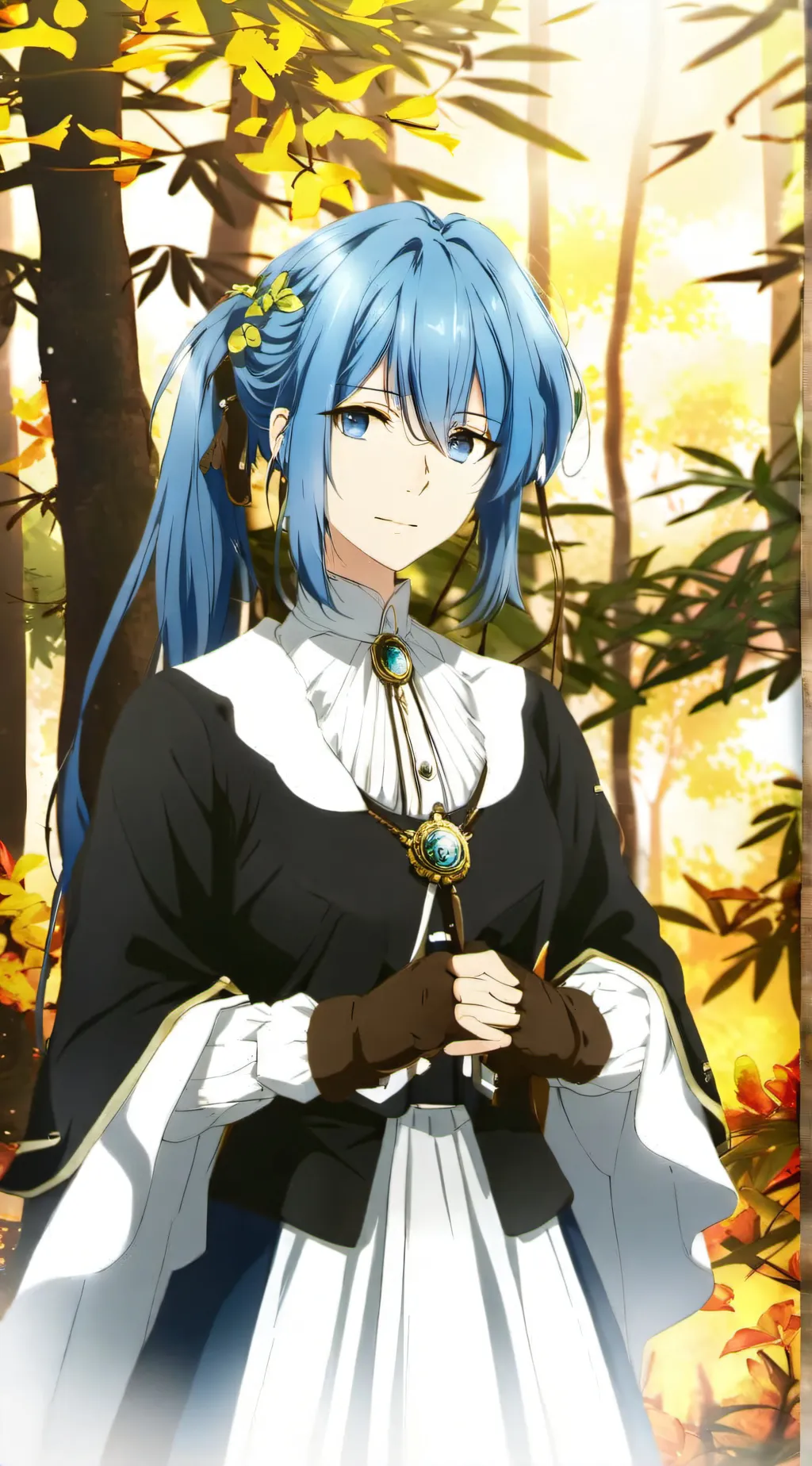 ai character: Veronica  background