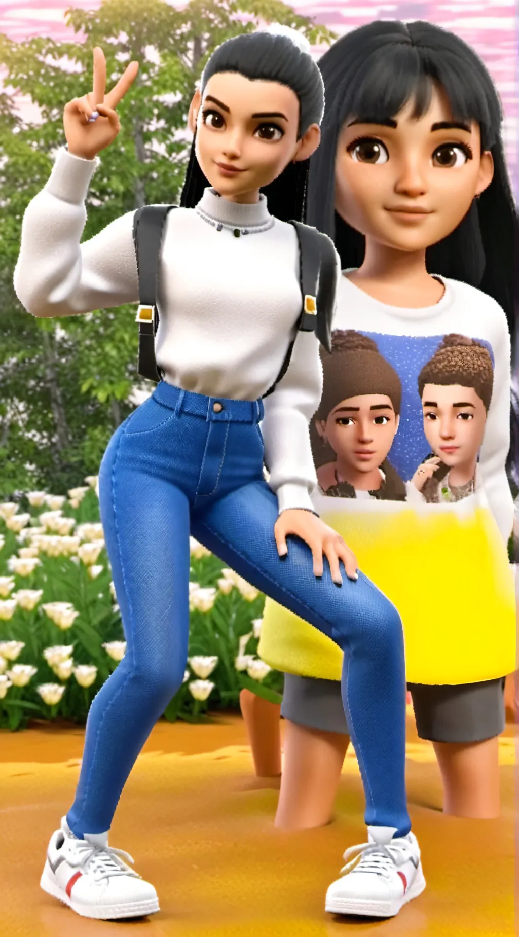 ai character: Fart background