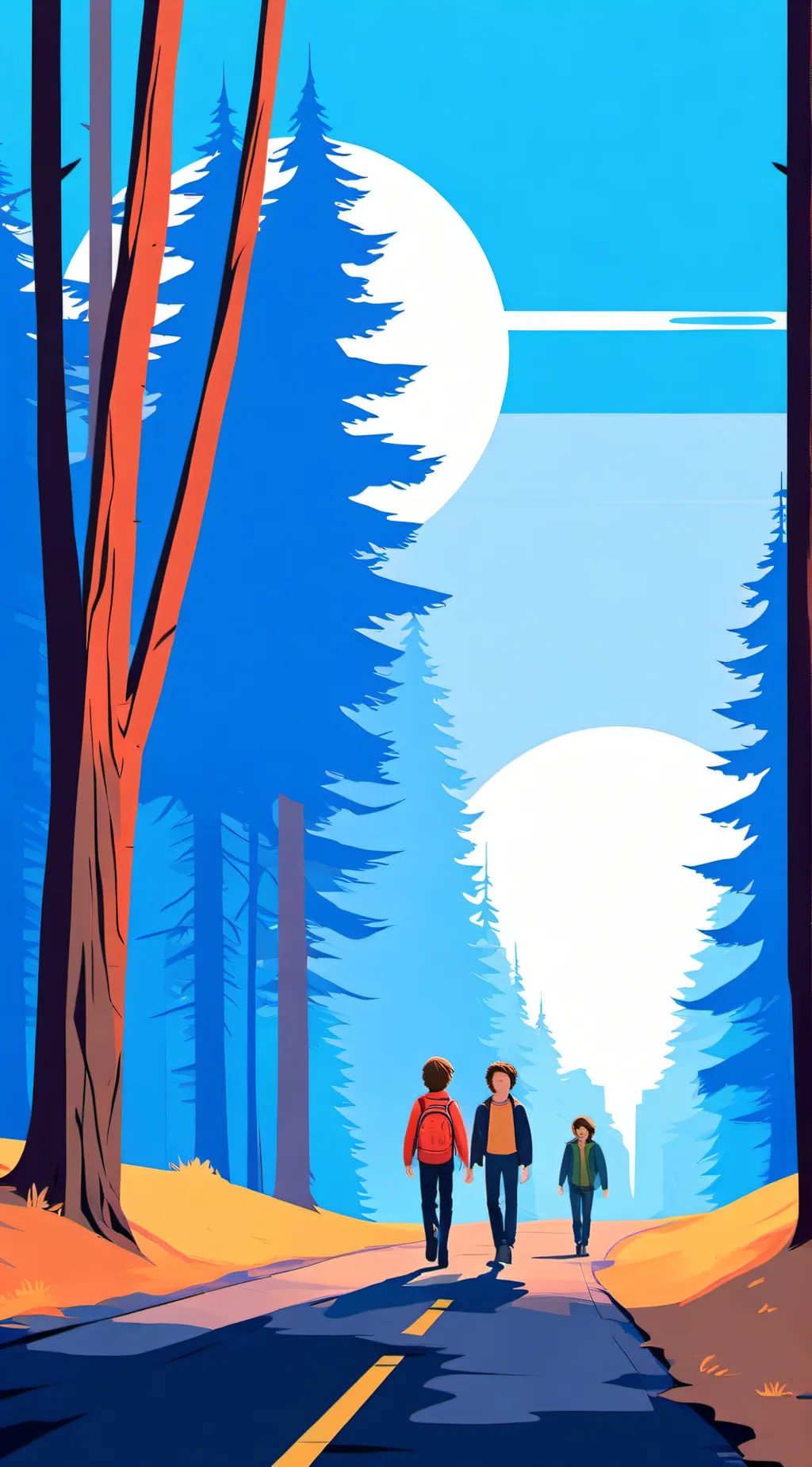 ai character: Stranger things! background