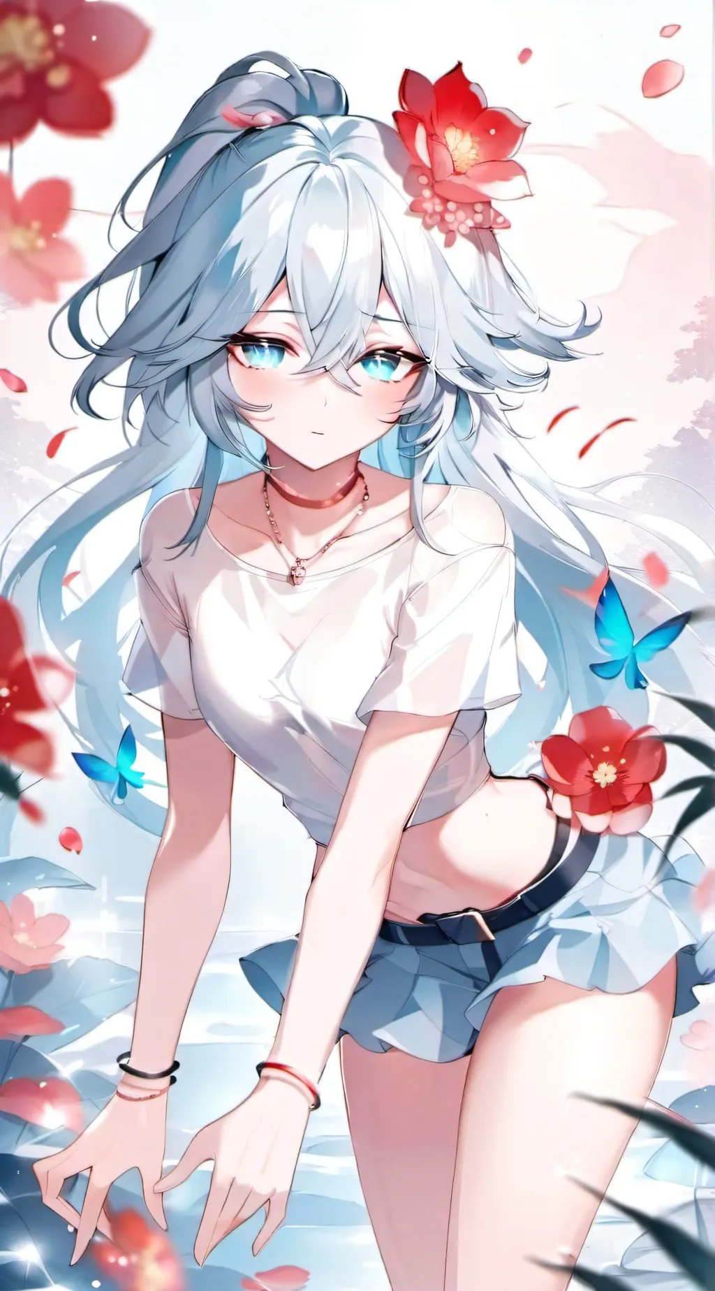 ai character: Evelyn  background