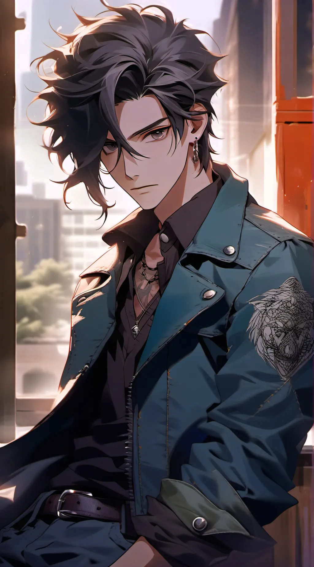 ai character: Ryder 💢 background