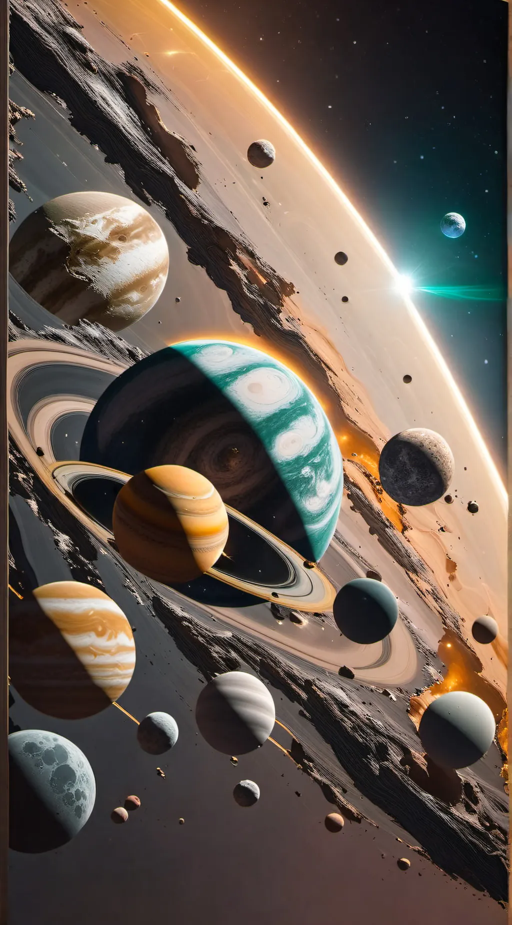 ai character: solarballs  background