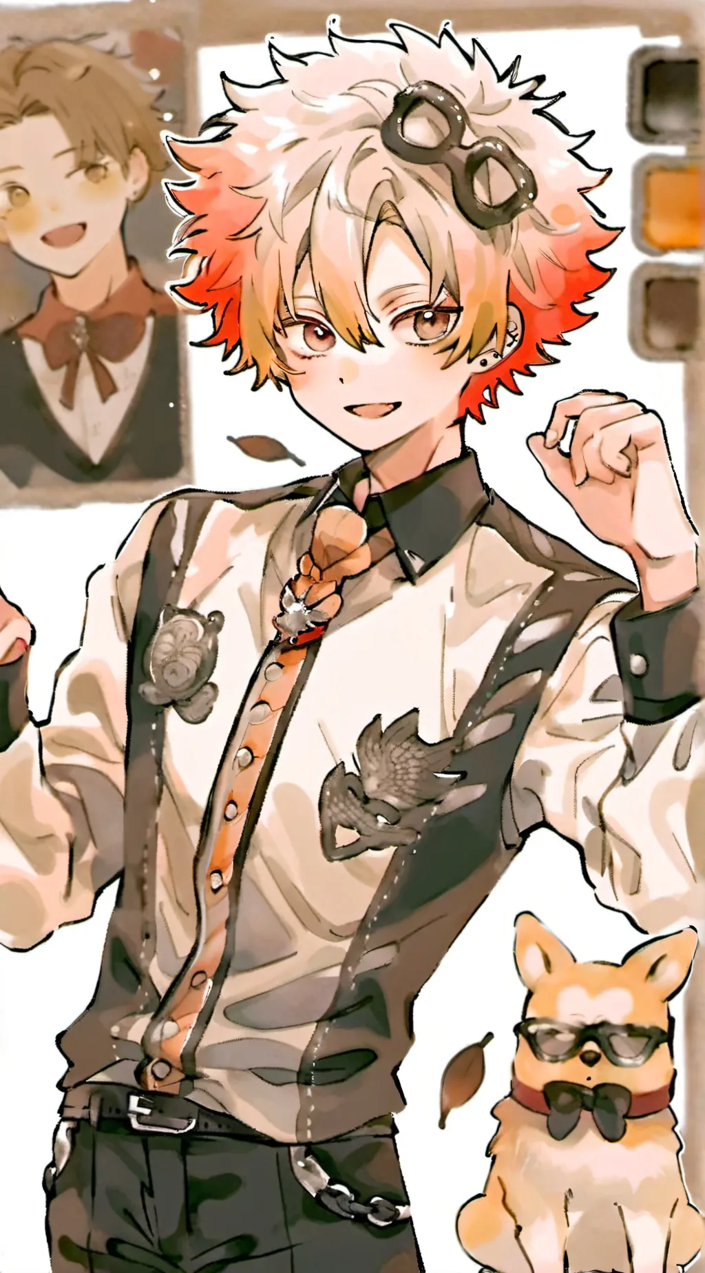 ai character: memes bakugo x y/n background