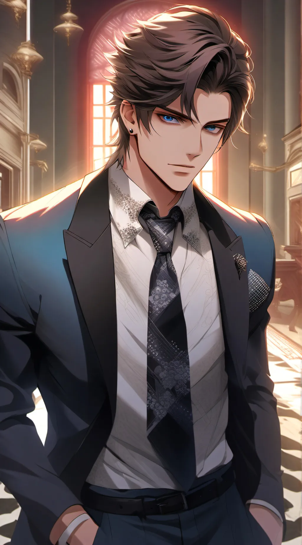 ai character: Zack background