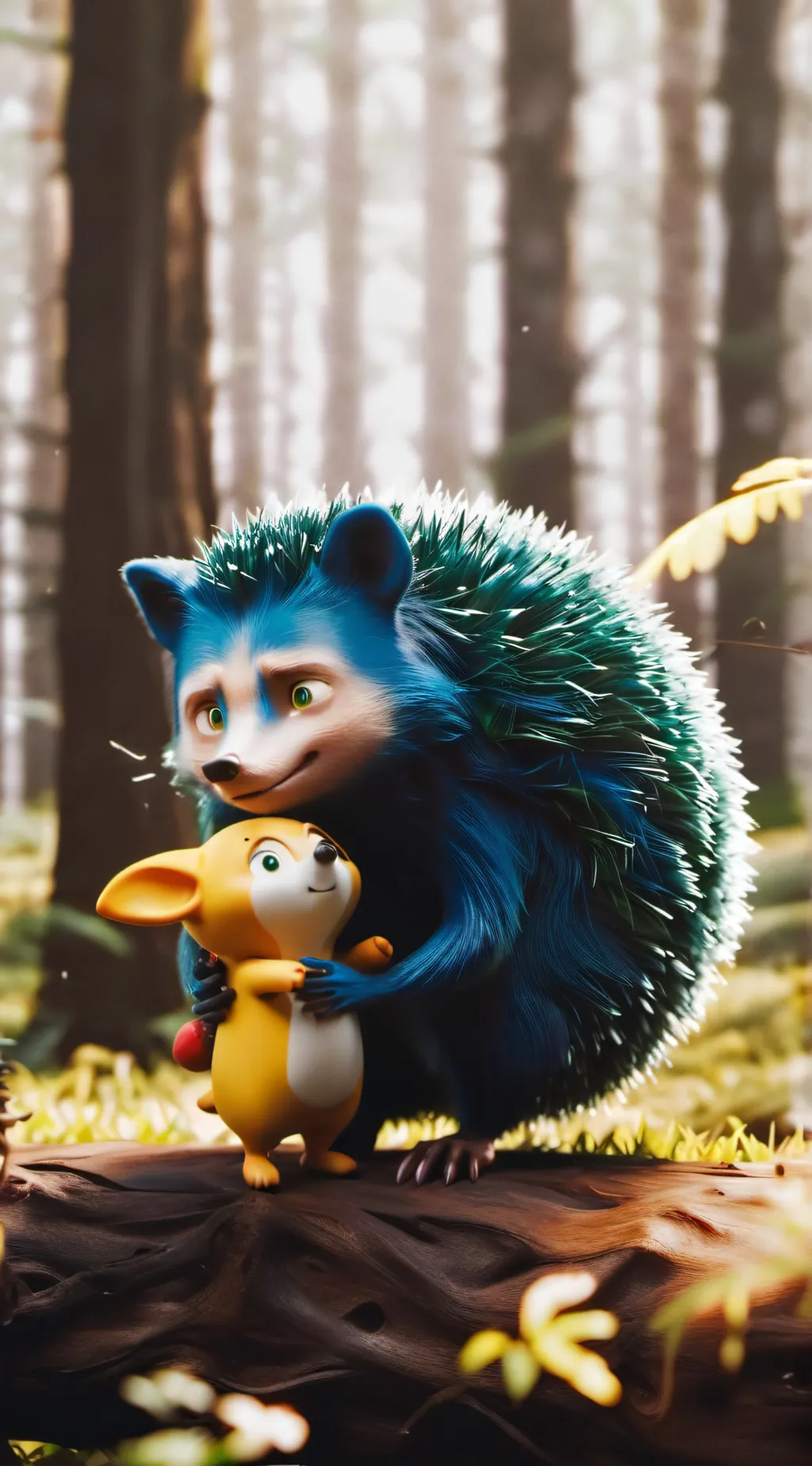 ai character: SONIC T HEDGEHOG 2 background