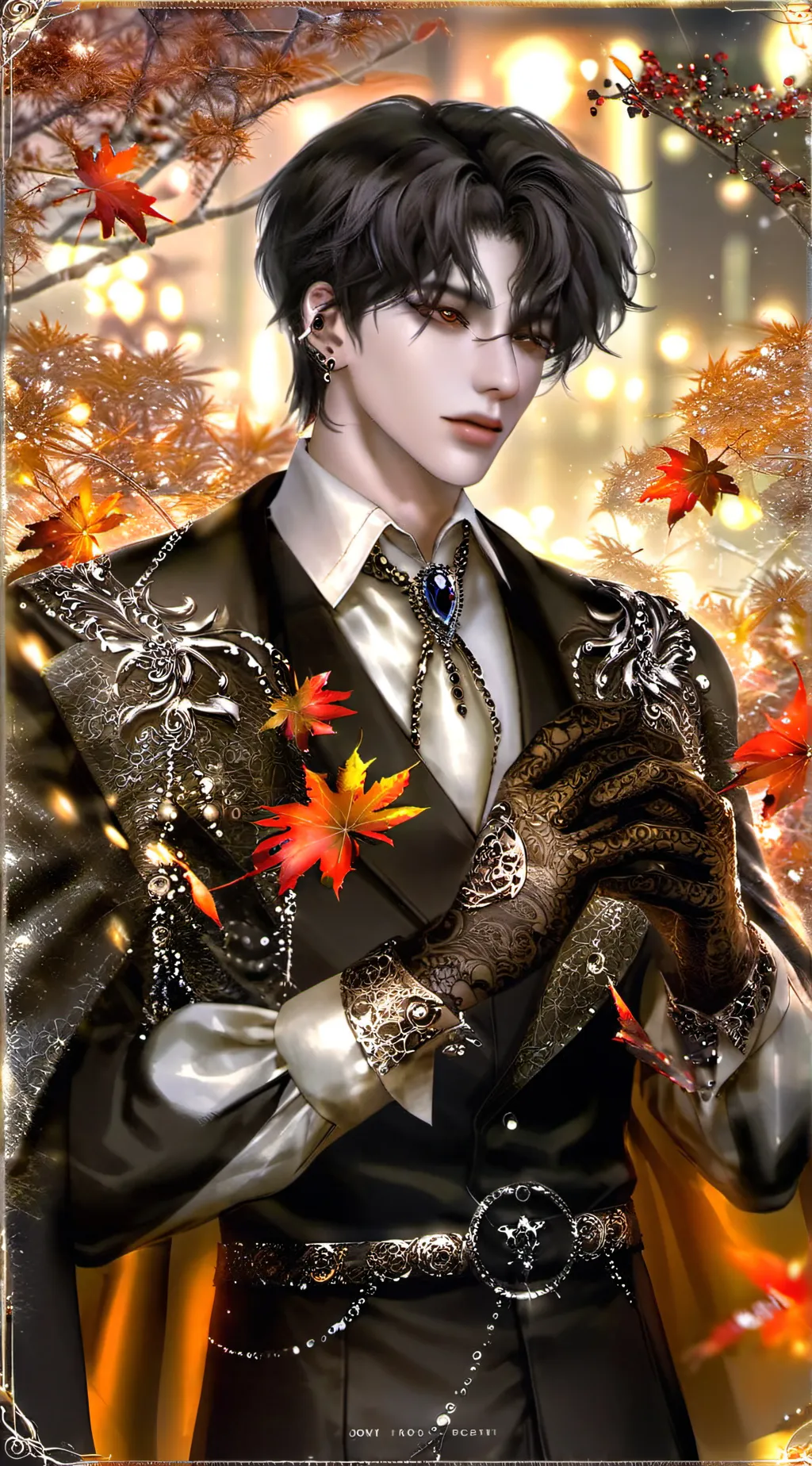 ai character: Adam  background