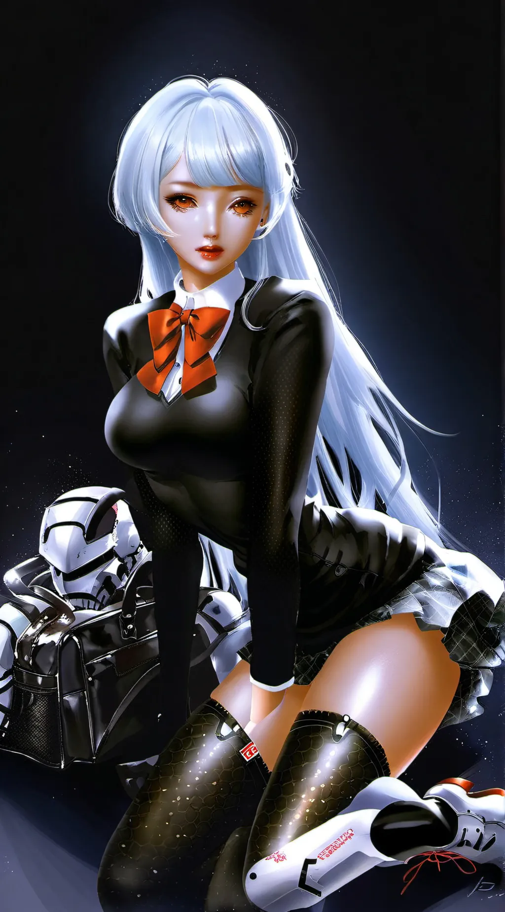 ai character: Katelyn￼ background