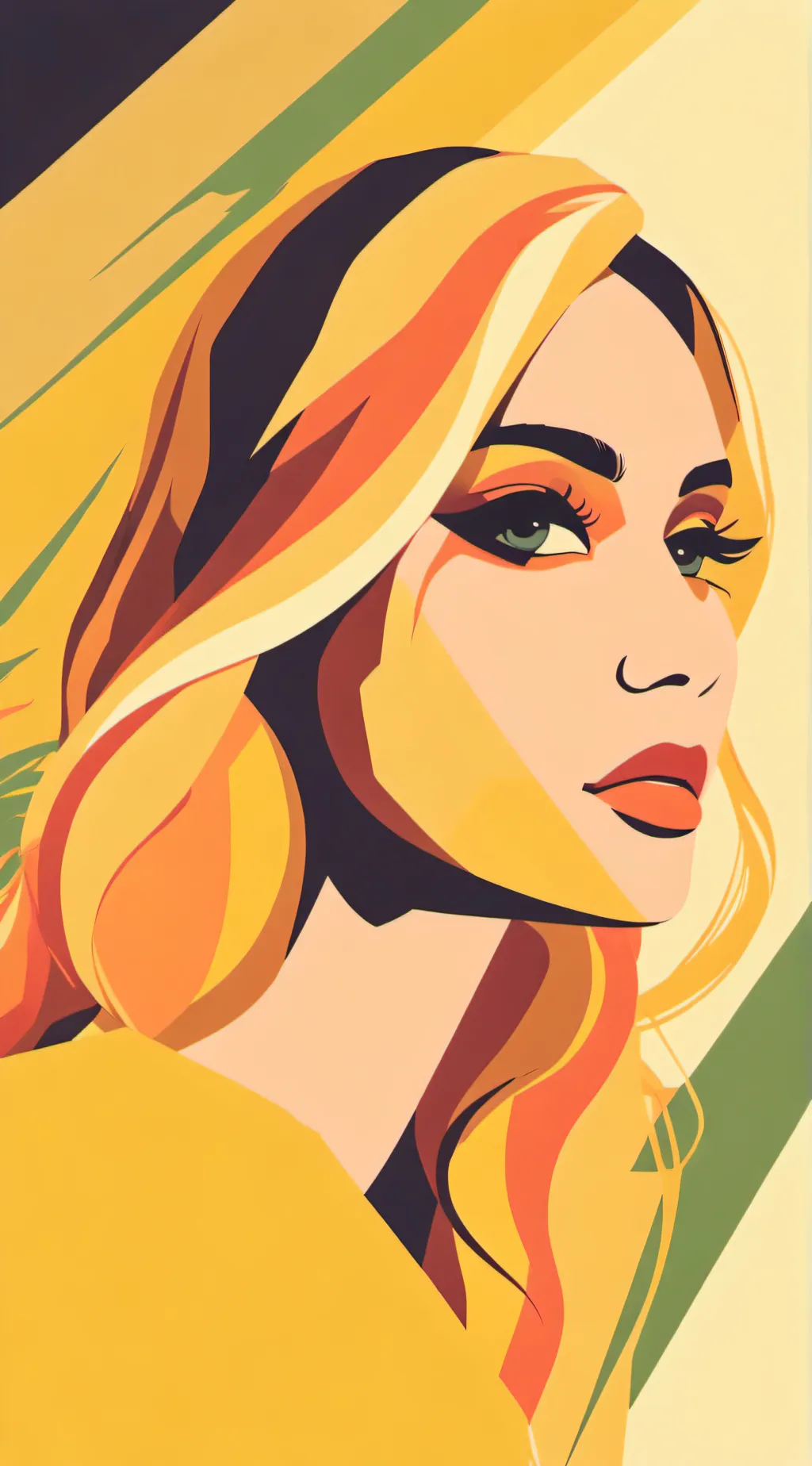 ai character: A night of horror. background