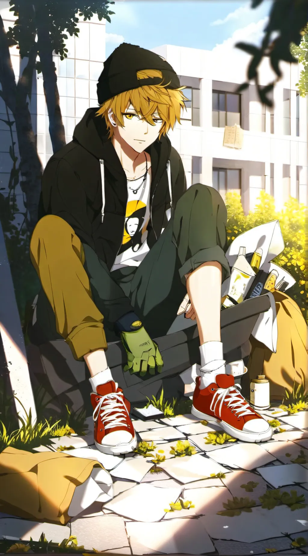 ai character: Santiago  background