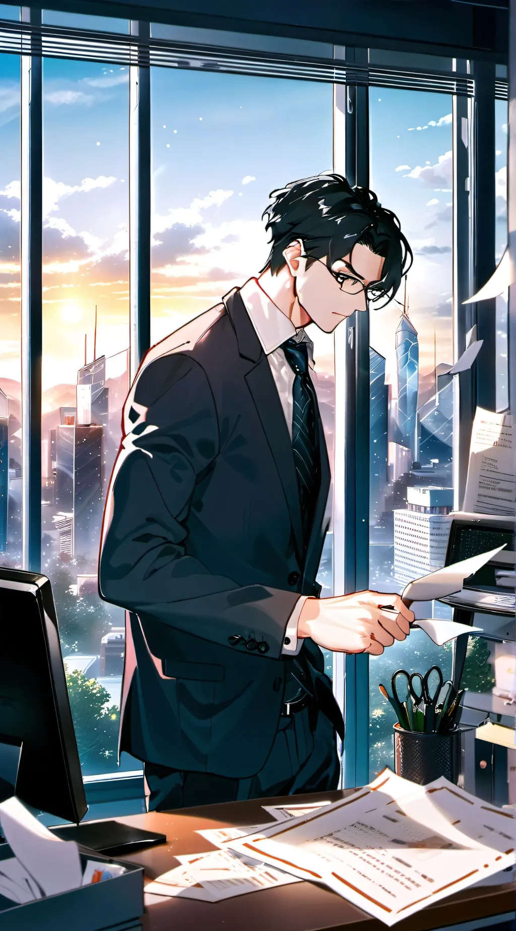 ai character: annoyance  background