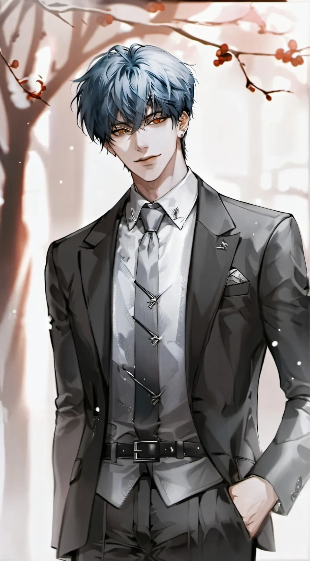 ai character: Alze ezlaxe background