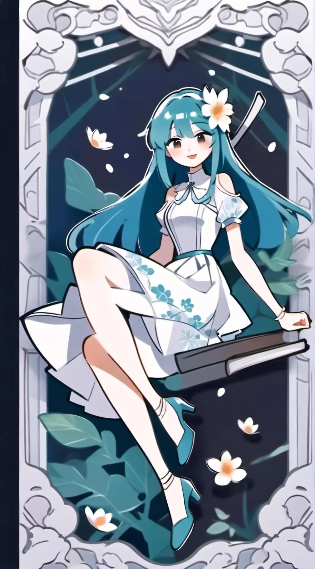 ai character: Mila Tsumori background