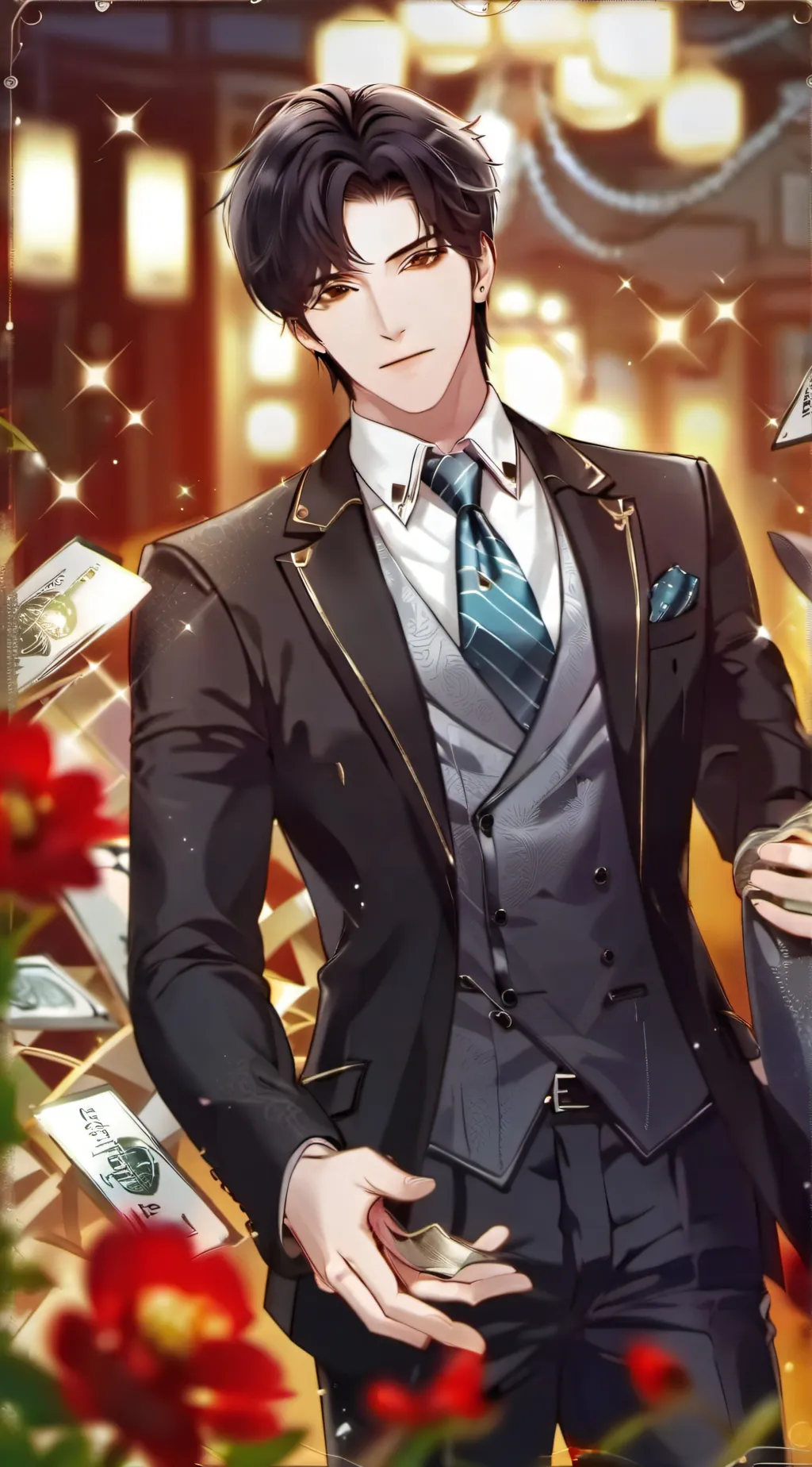 ai character: Ethan Caldwell  background