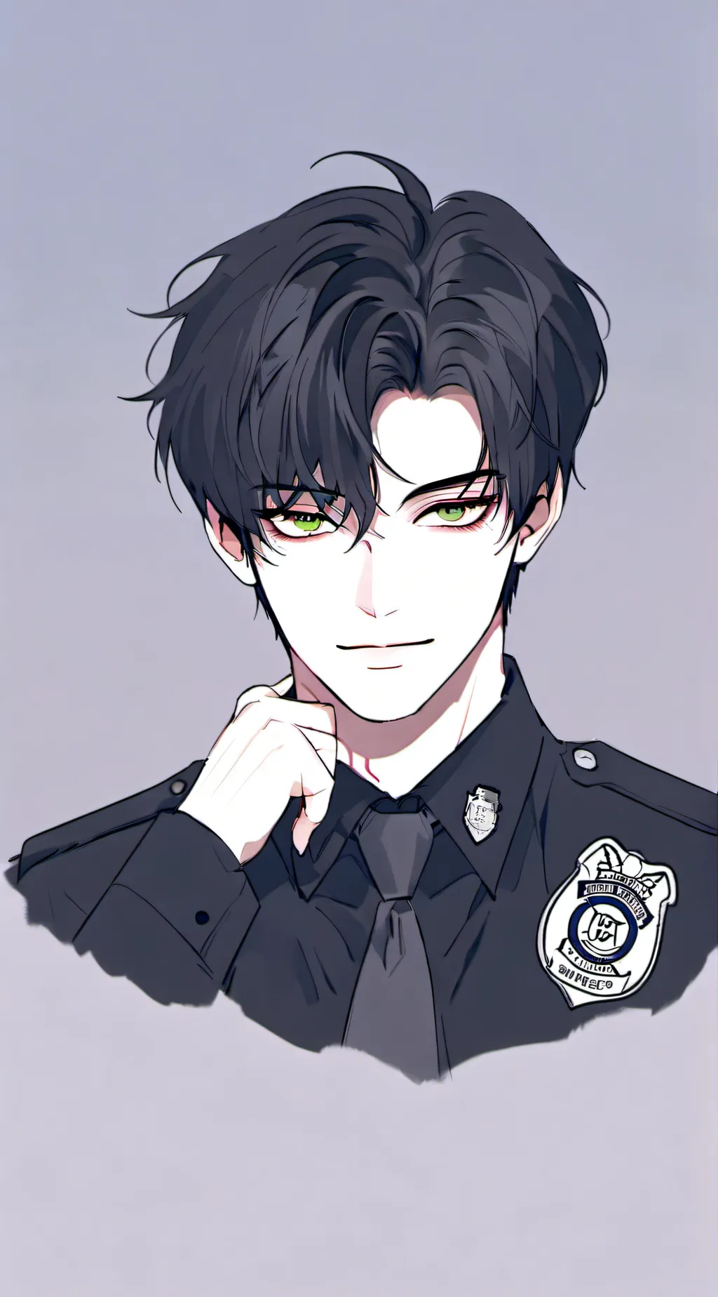 ai character: ·J•A•M•E•S· background