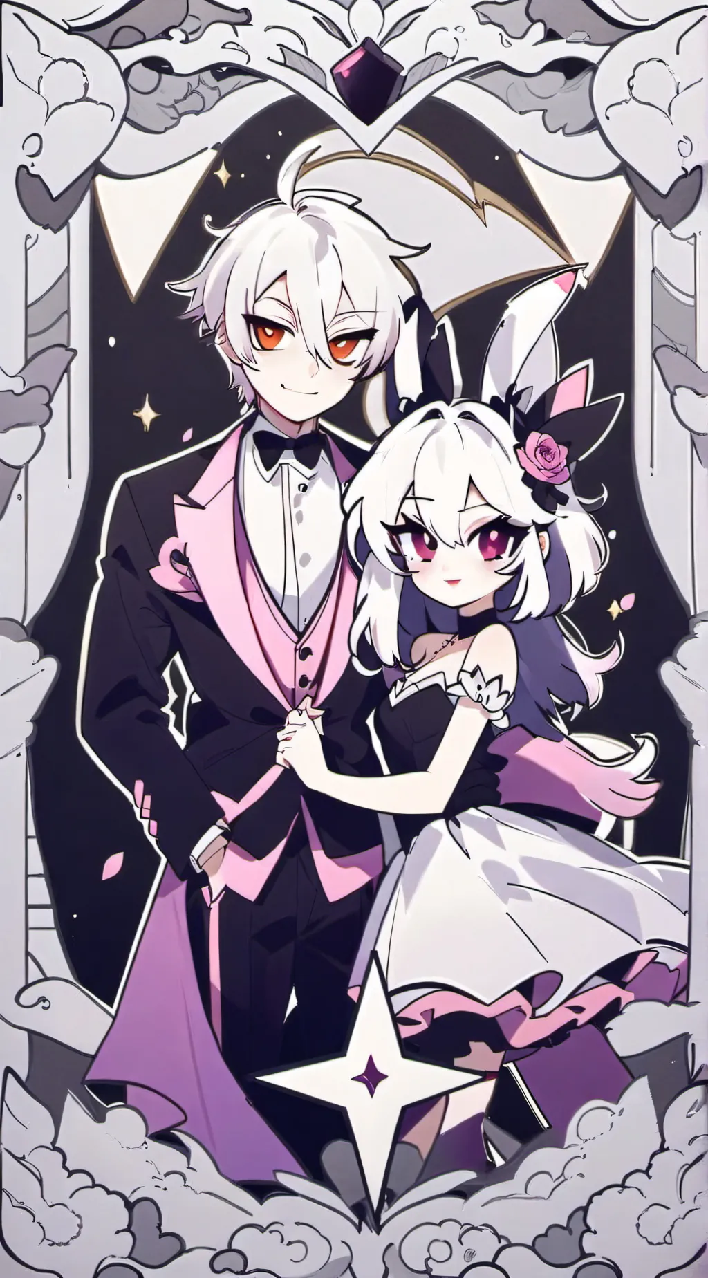 ai character: Hazbin hotel background