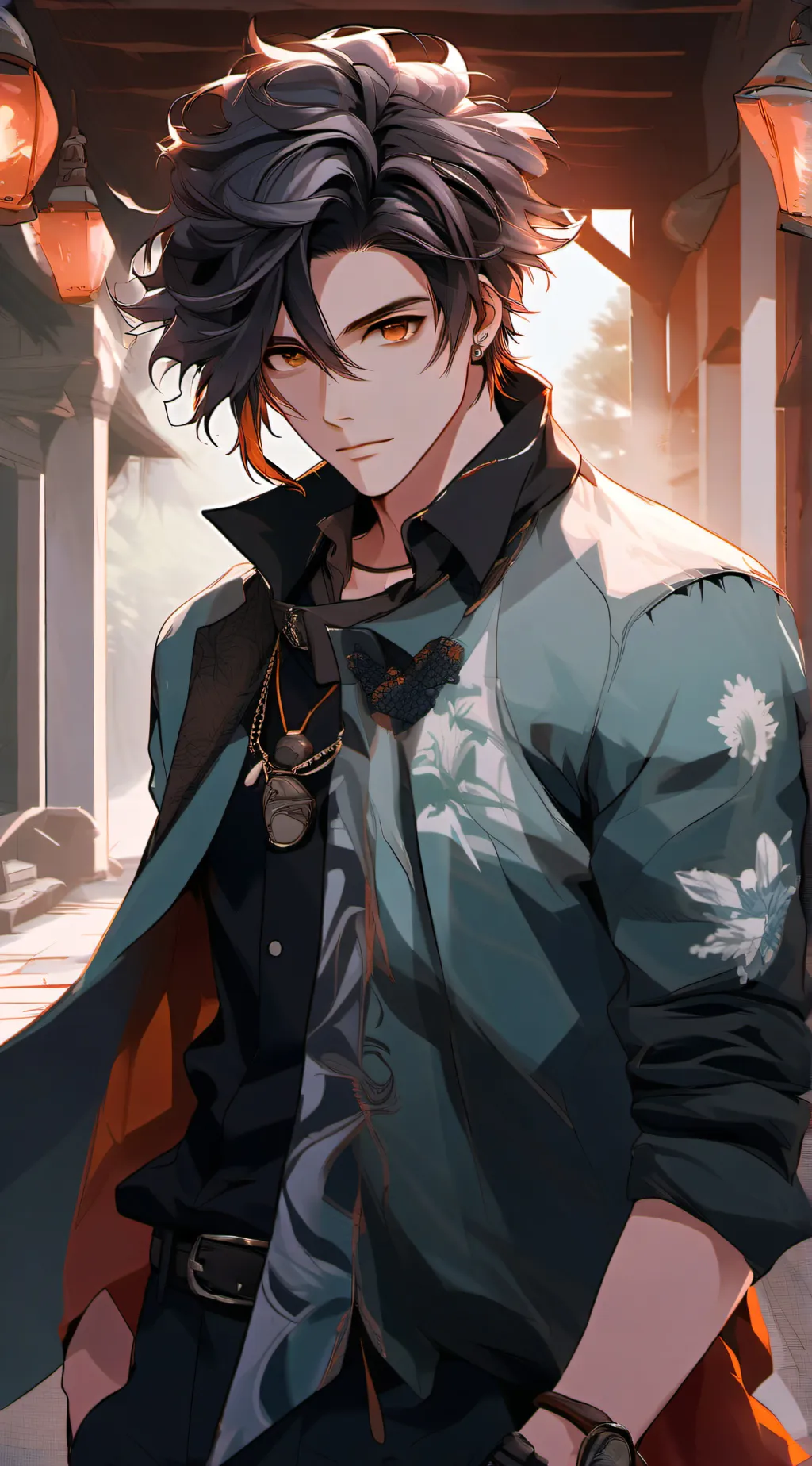 ai character: Daddy background