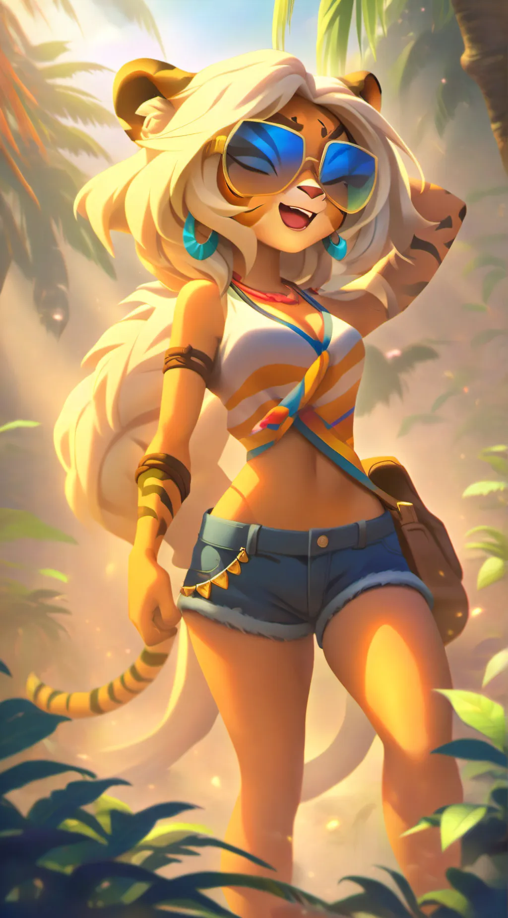 Talkie AI - Chat with Glamrock Tigeress