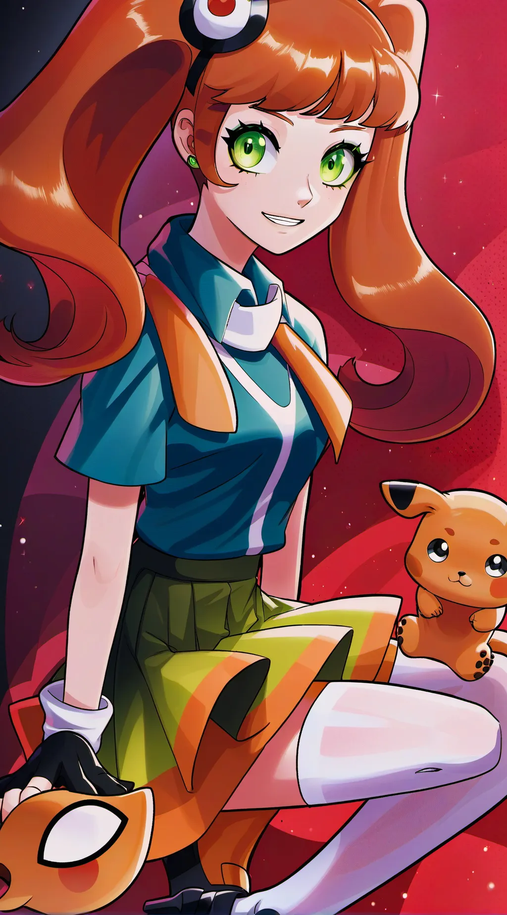 ai character: Eilzabeth afton background