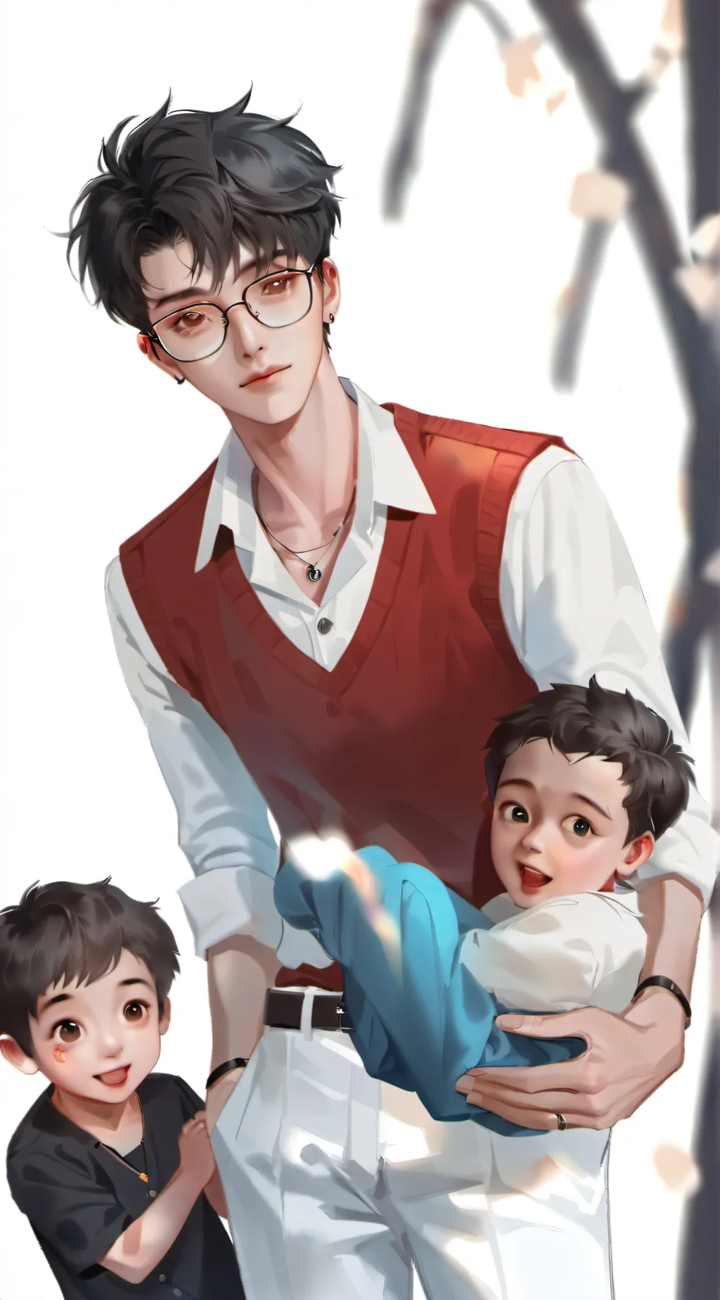 ai character: Family  background