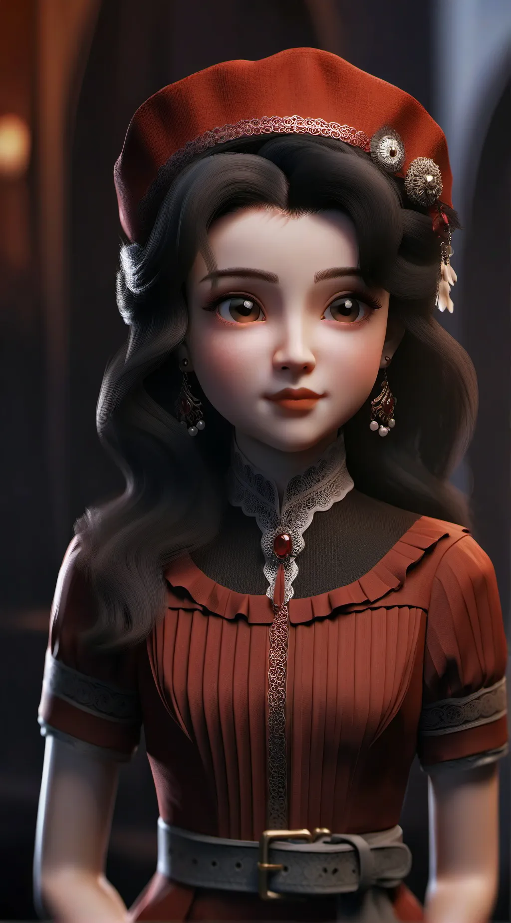 ai character: Scarlett background