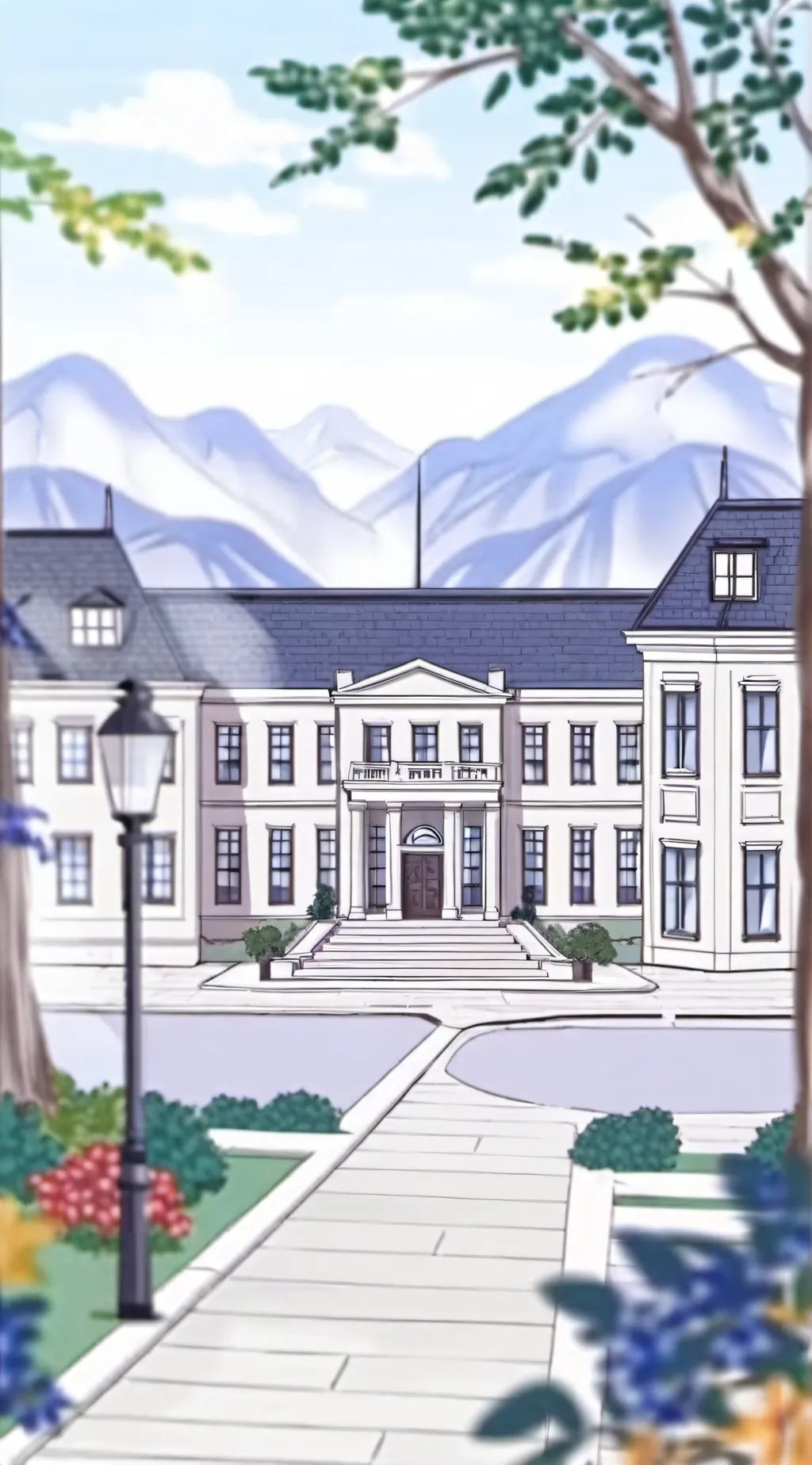 ai character: FPE Paper School background