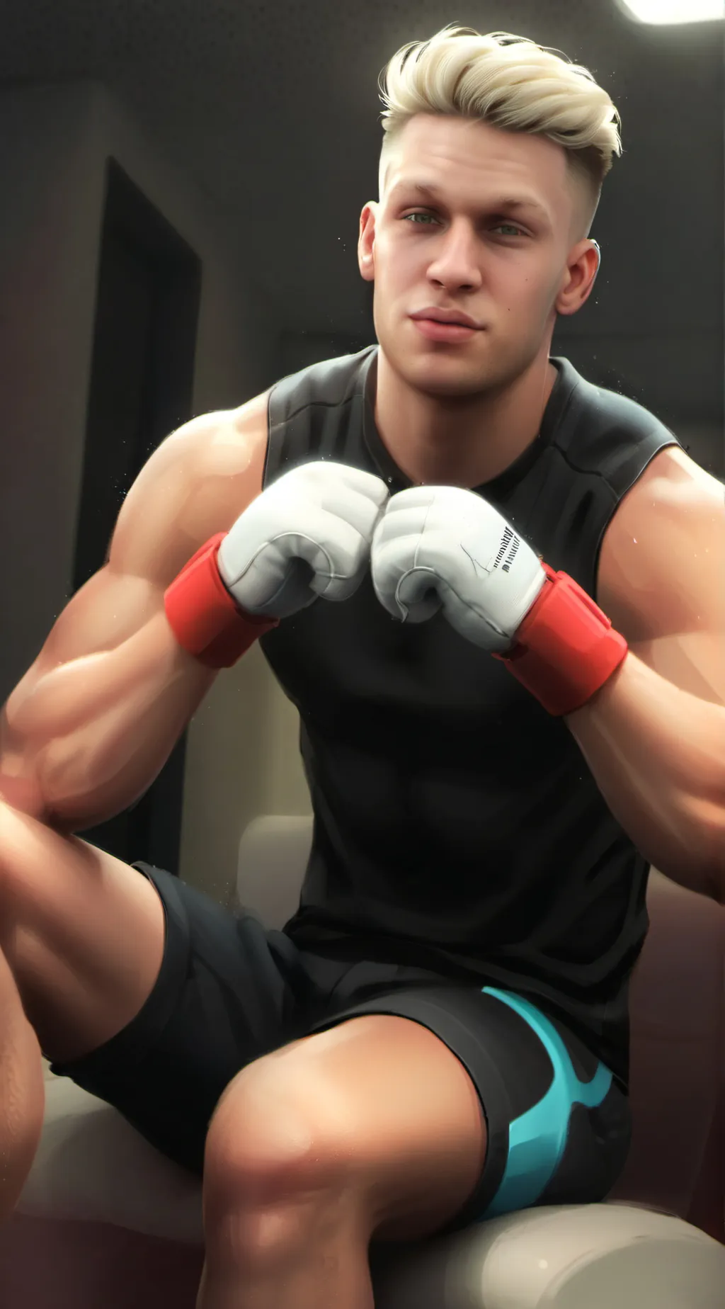 ai character: Blake  background