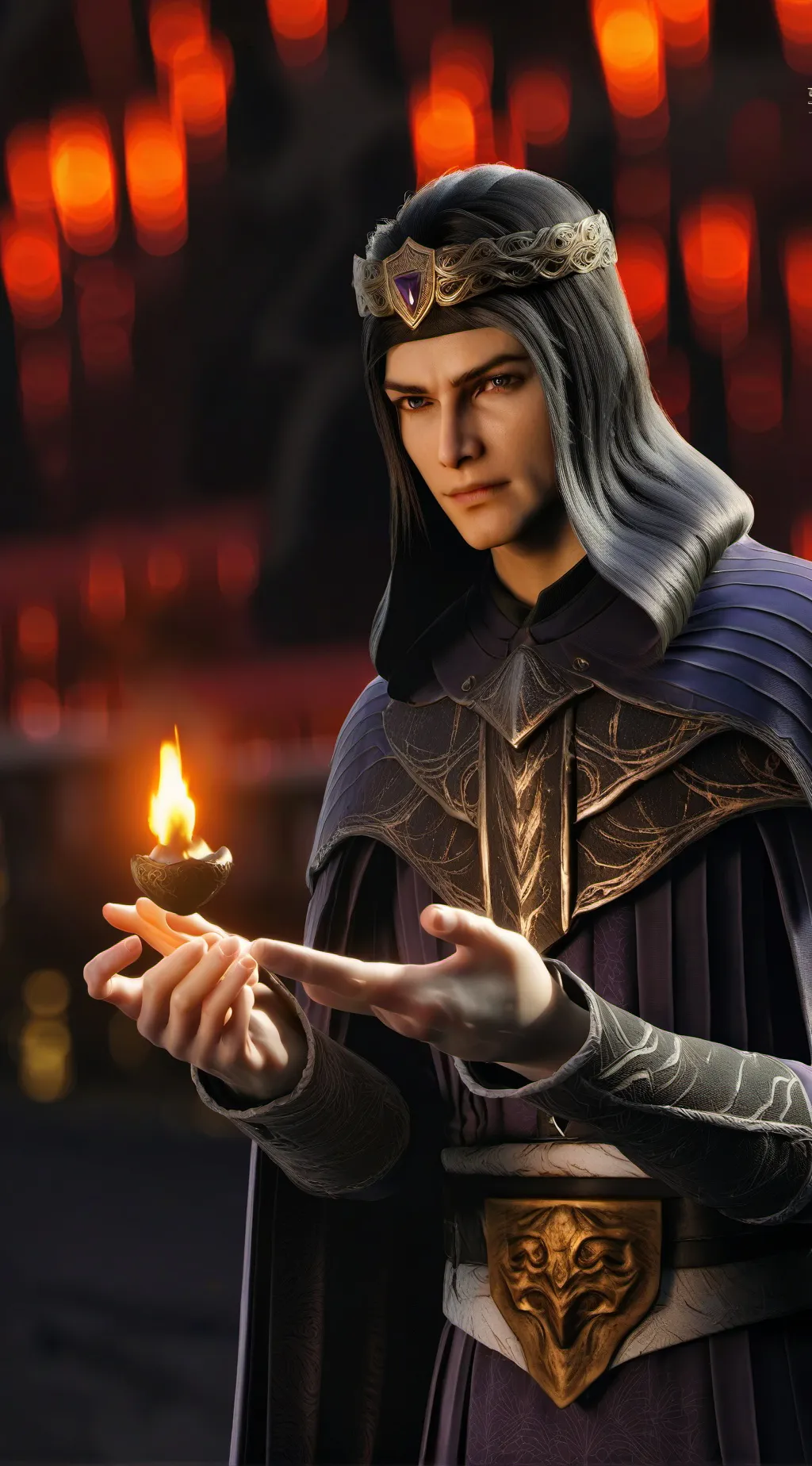 ai character: hking / dad background