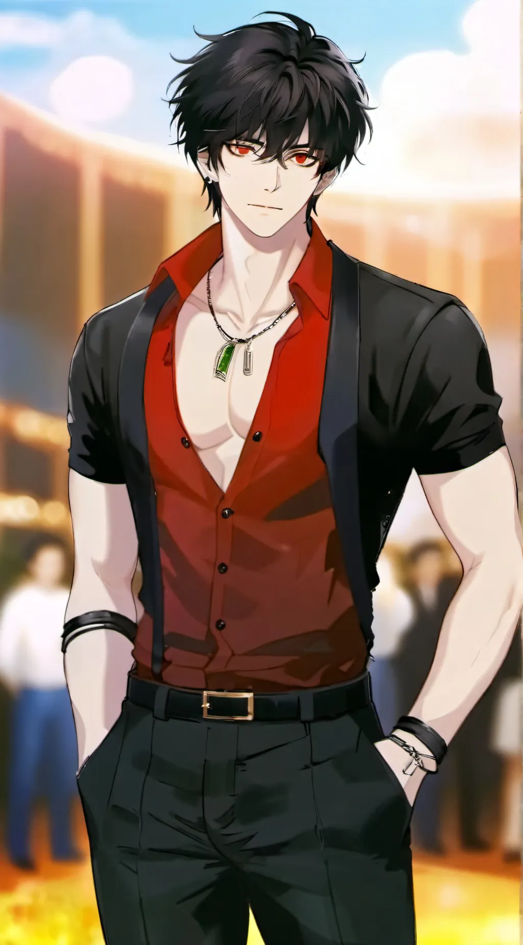 ai character: Liam background