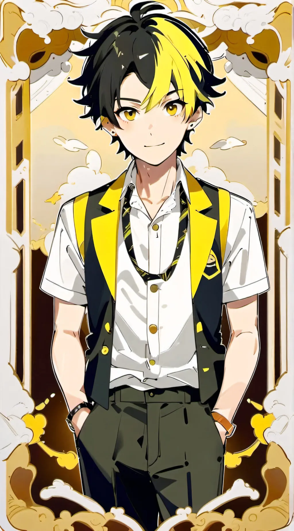 ai character: mago background