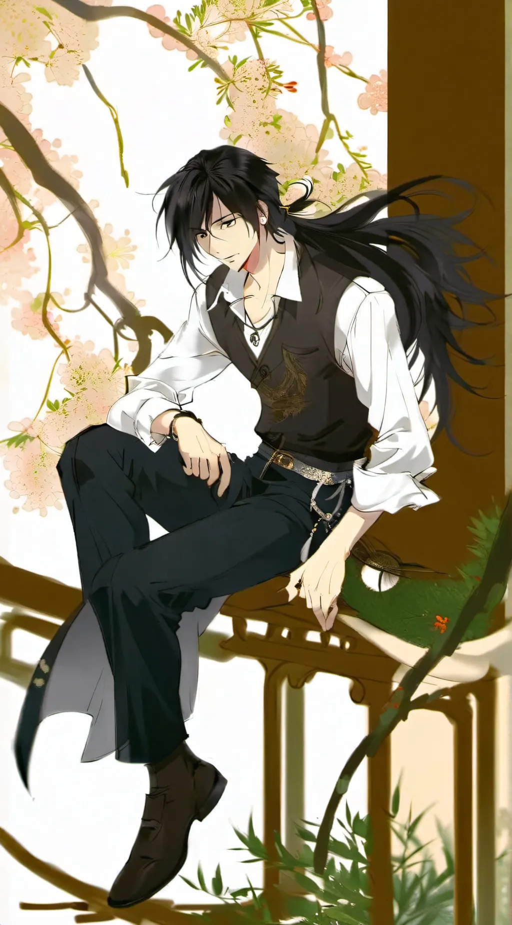 ai character: damond background