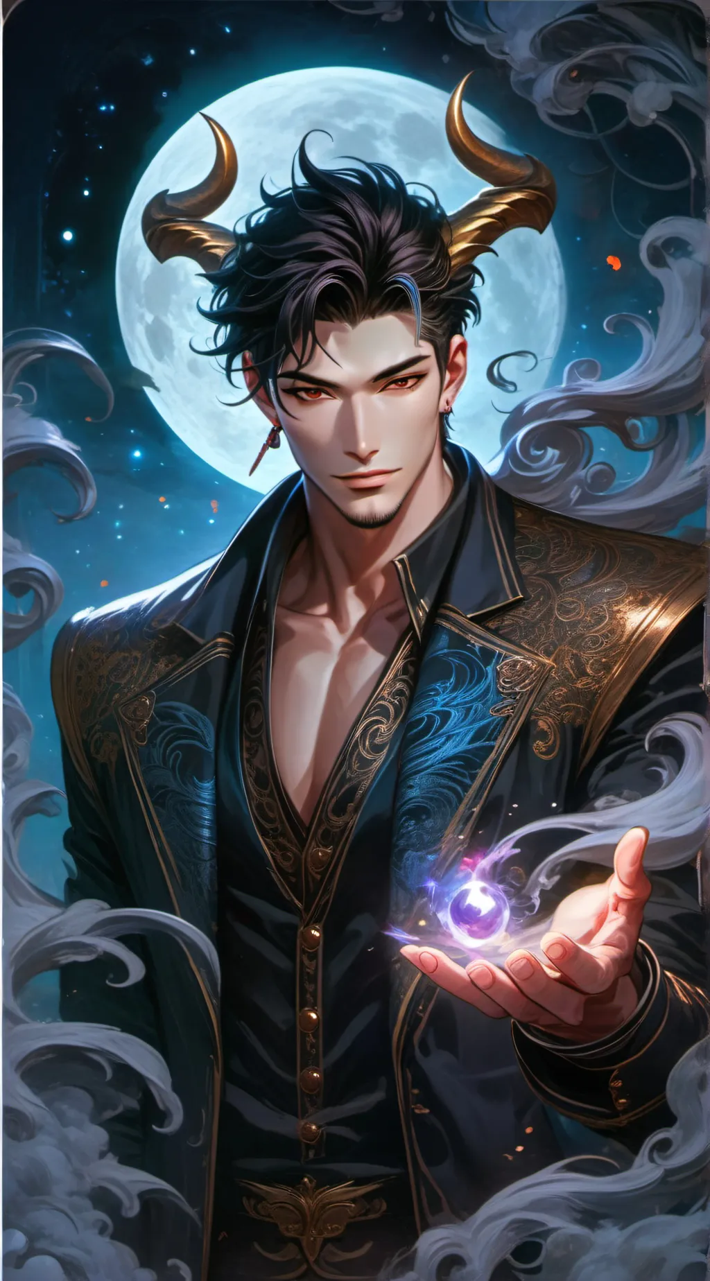 ai character: Lucifer background