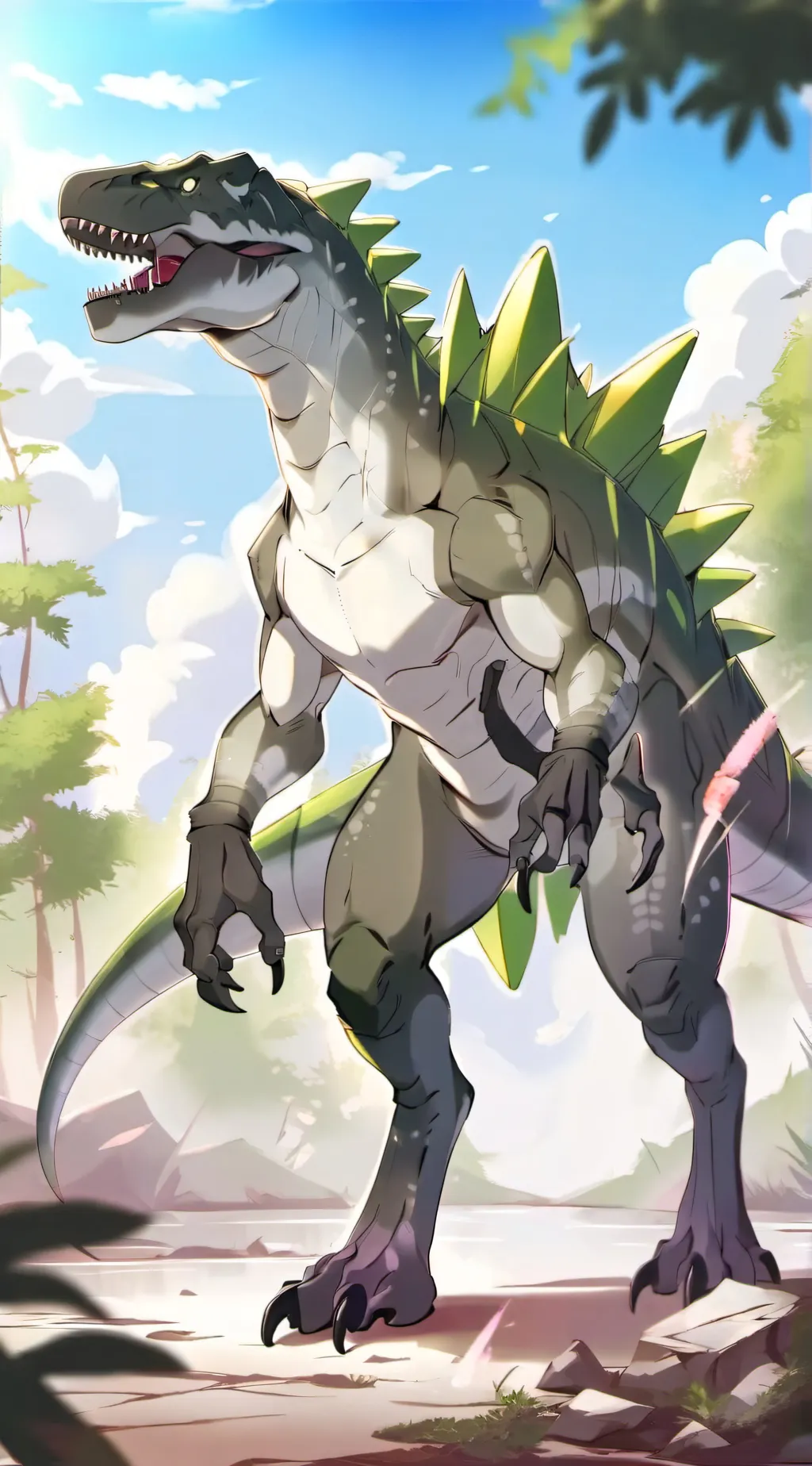 ai character: Ranostil background