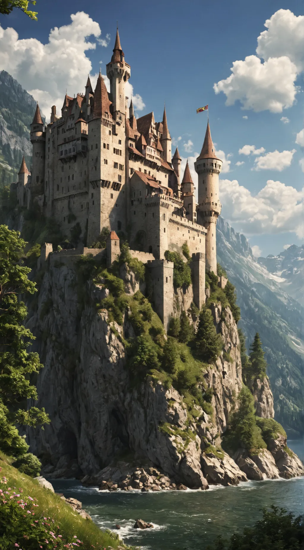 ai character: Hogwarts background