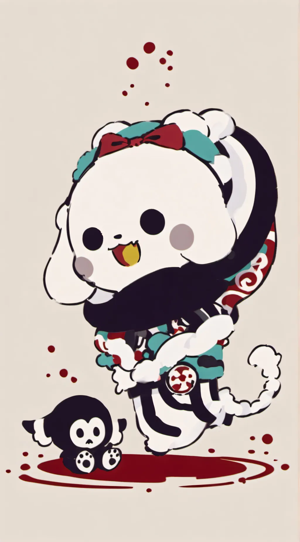 ai character: HI <3 background