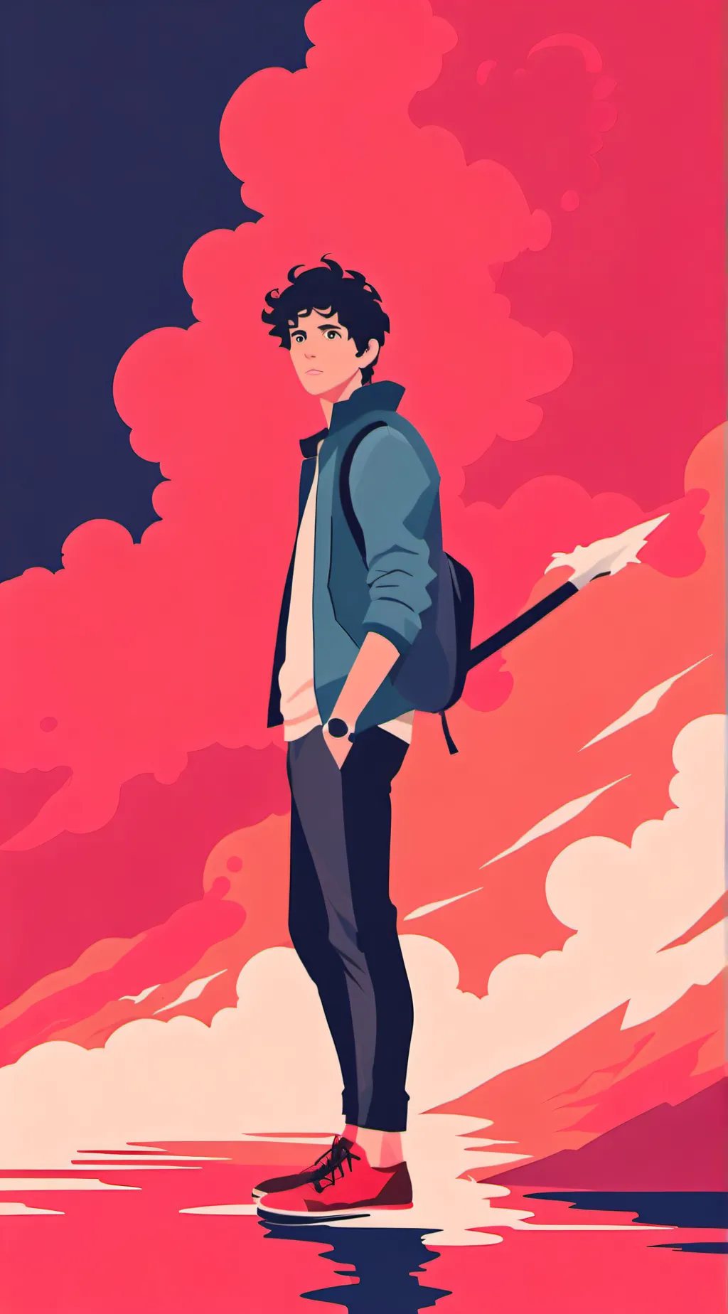 ai character: Percy Jackson 4 background