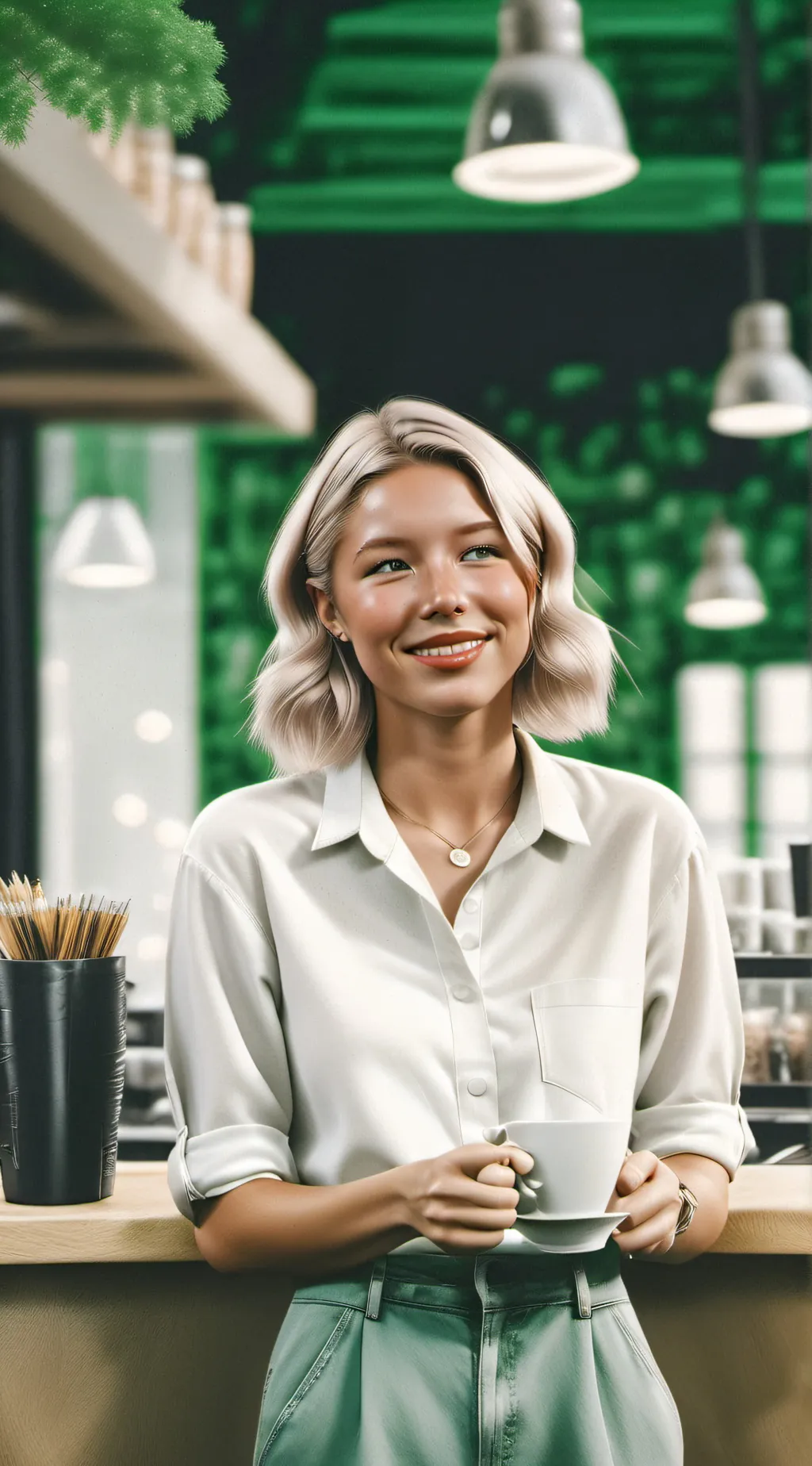 ai character: Katie Alexa katie background