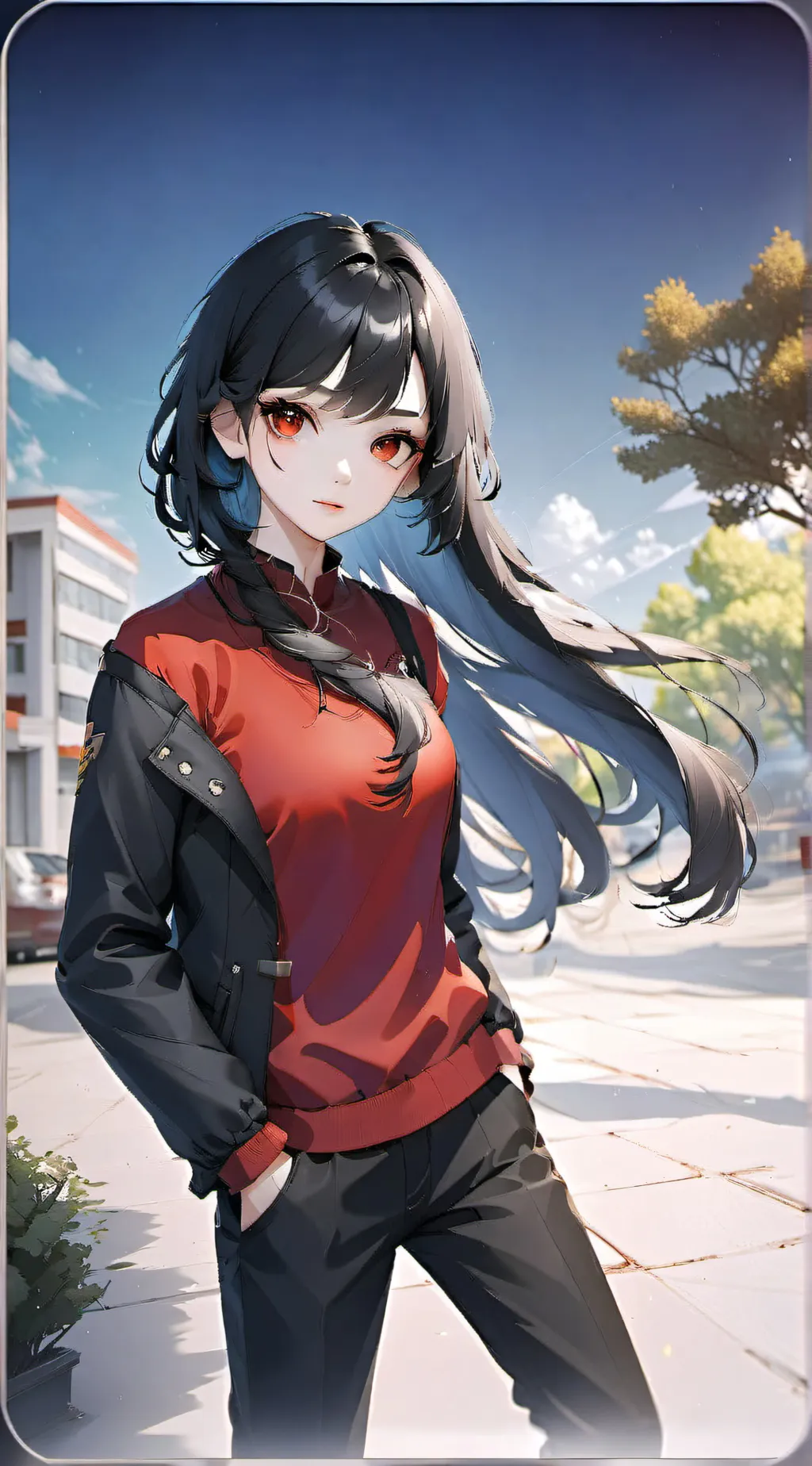 ai character: Selena background