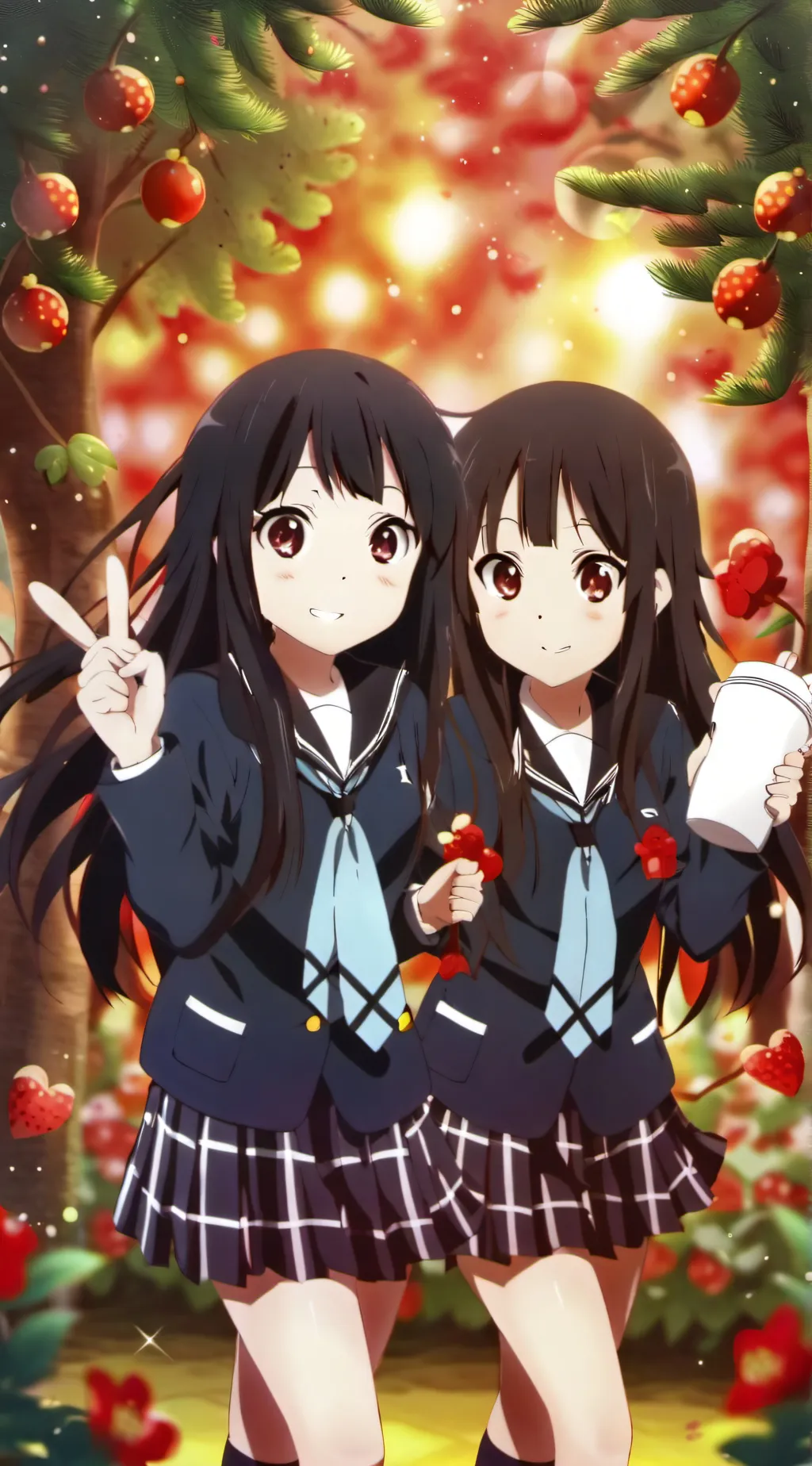 ai character: Aliya and Aleesha background