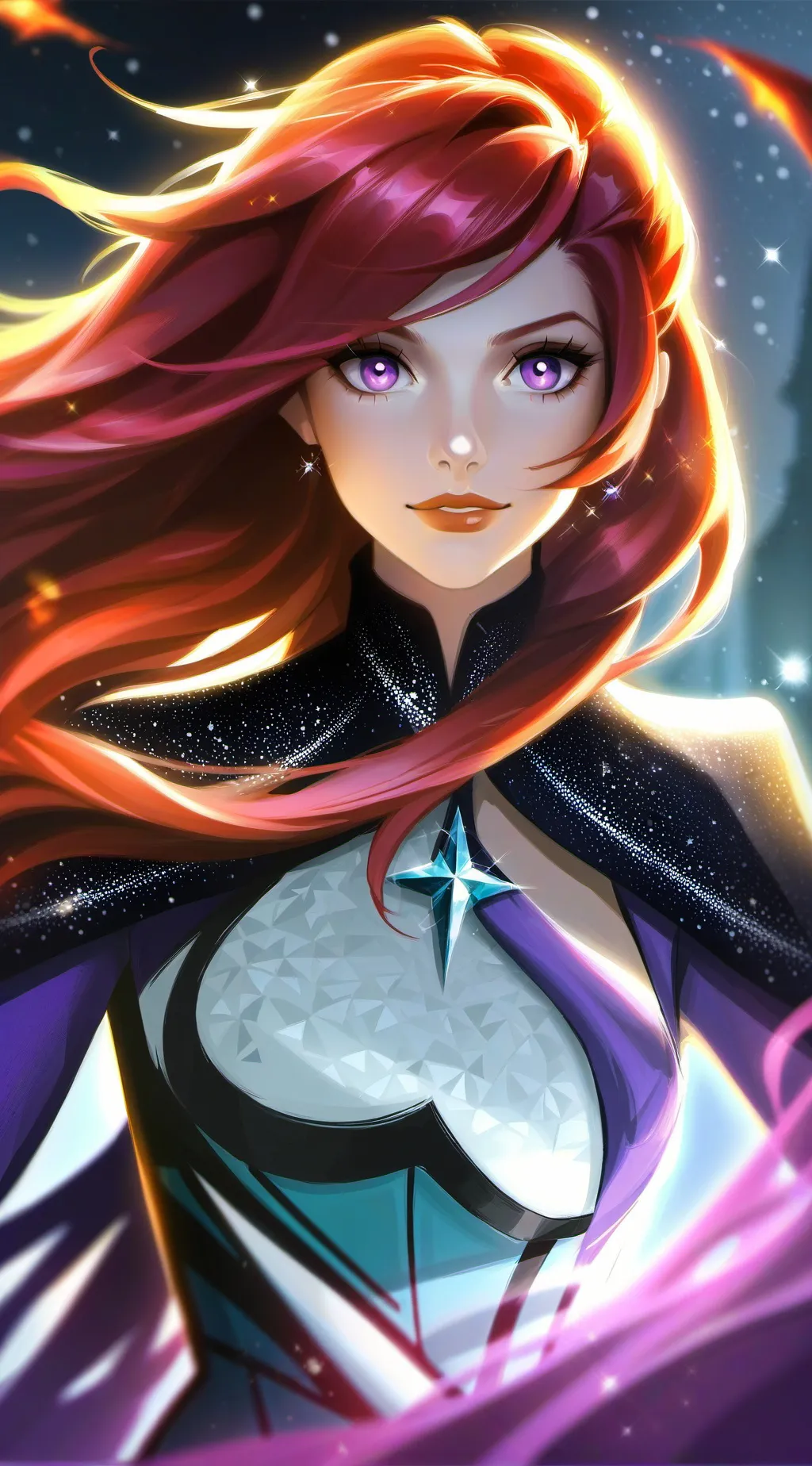 ai character: ruby  background