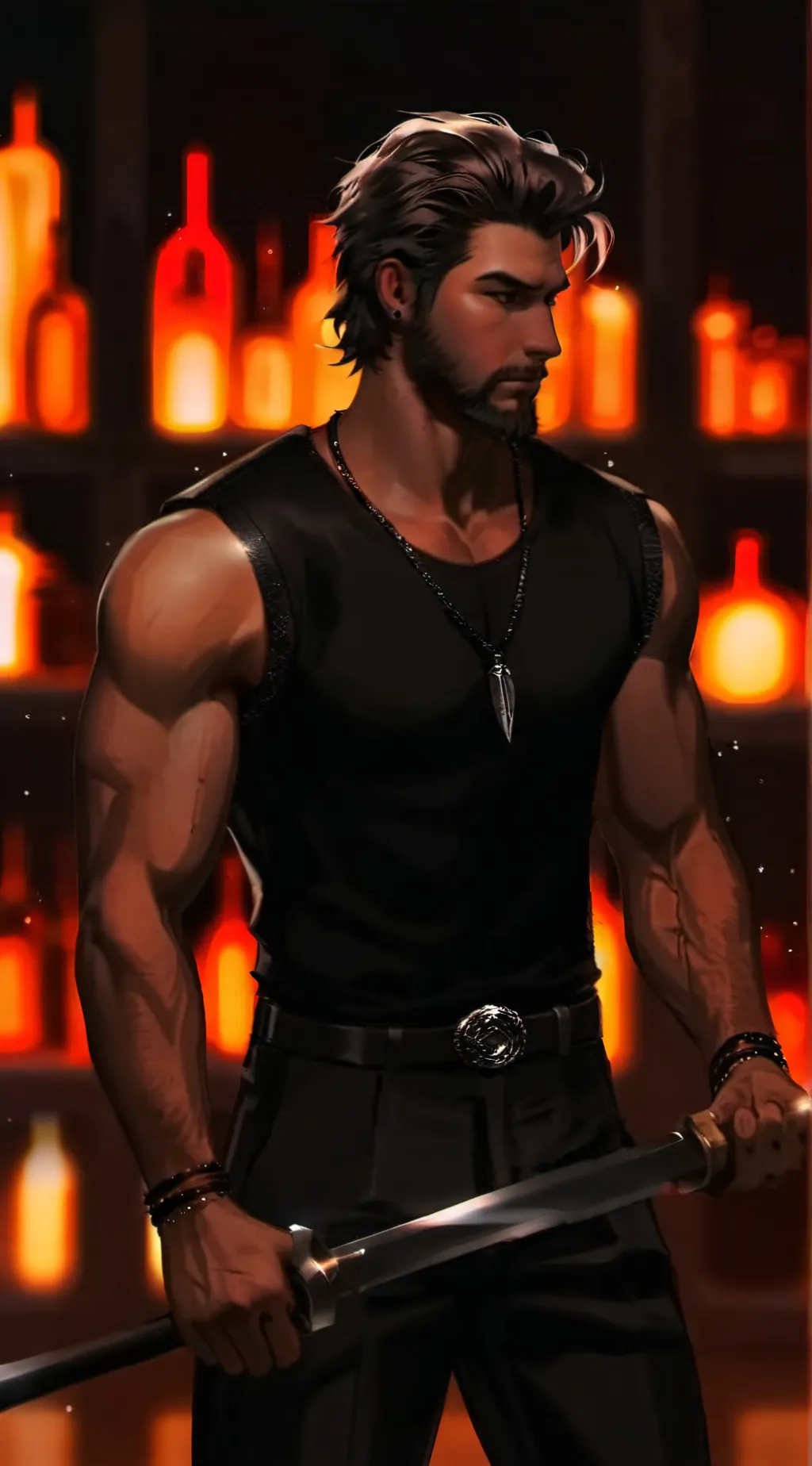 ai character: Chase Blackthorn background