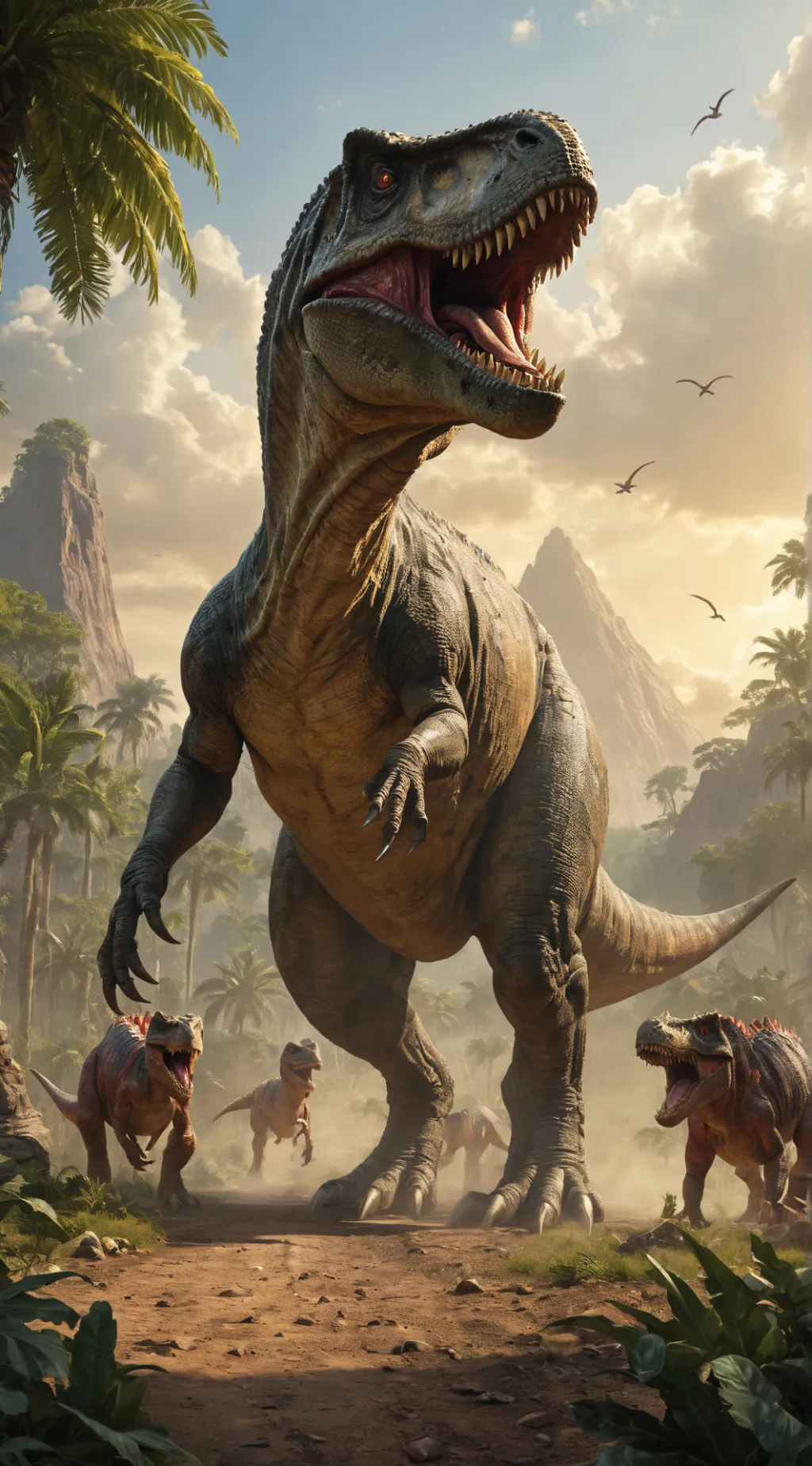 ai character: Edge Of Extinction background