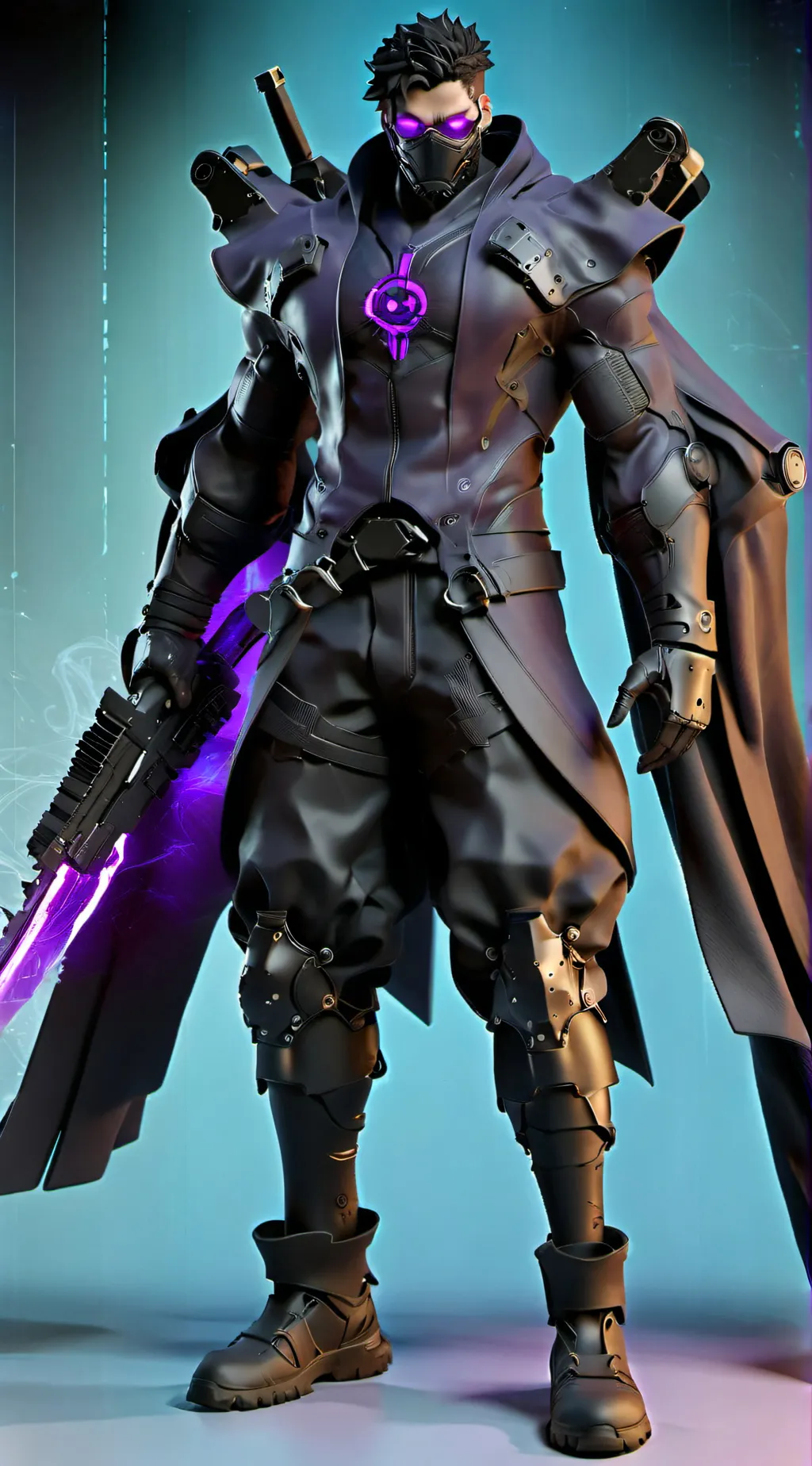 ai character: Villain the god background